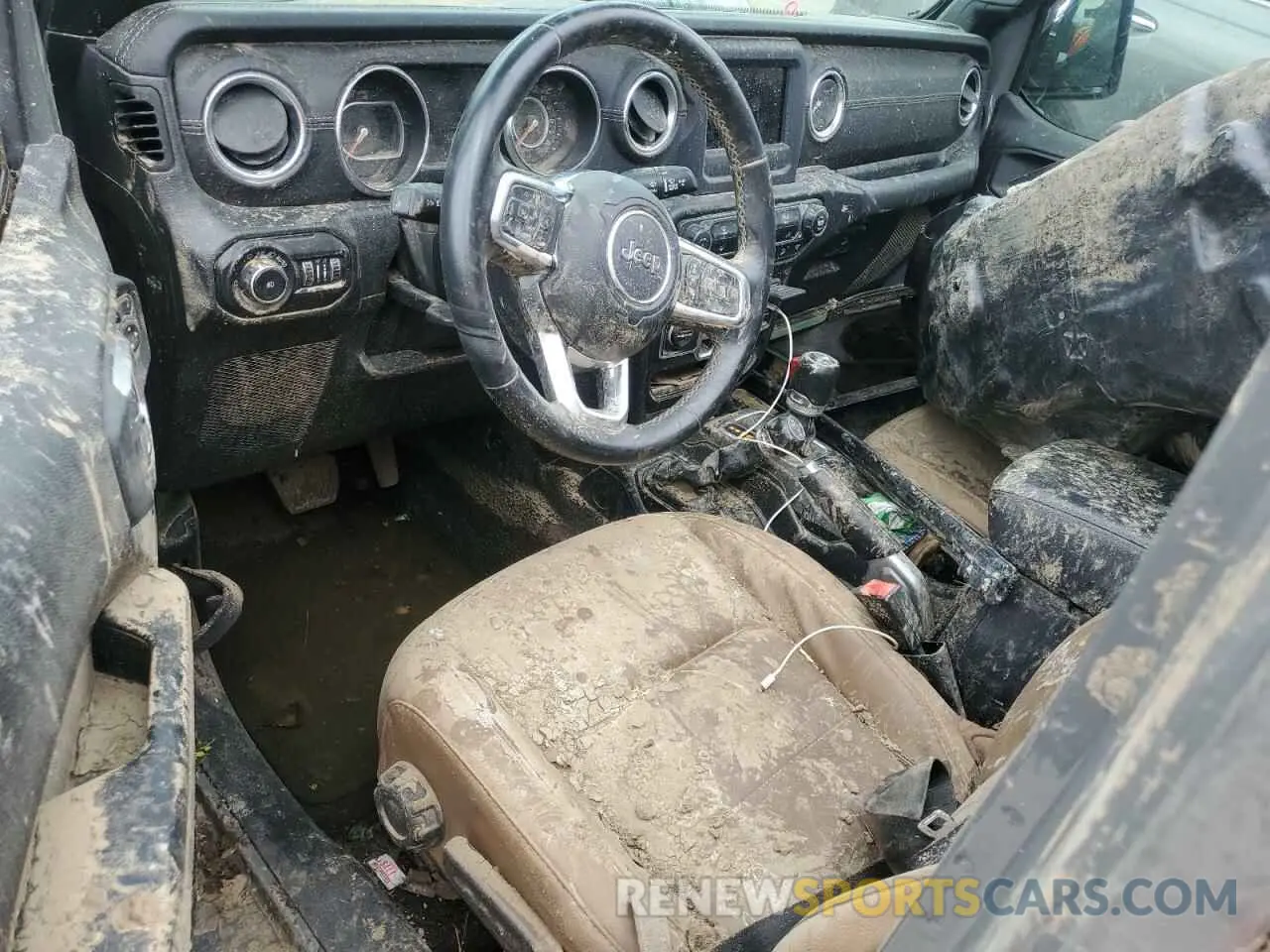 8 Photograph of a damaged car 1C4HJXEN7LW278585 JEEP WRANGLER 2020