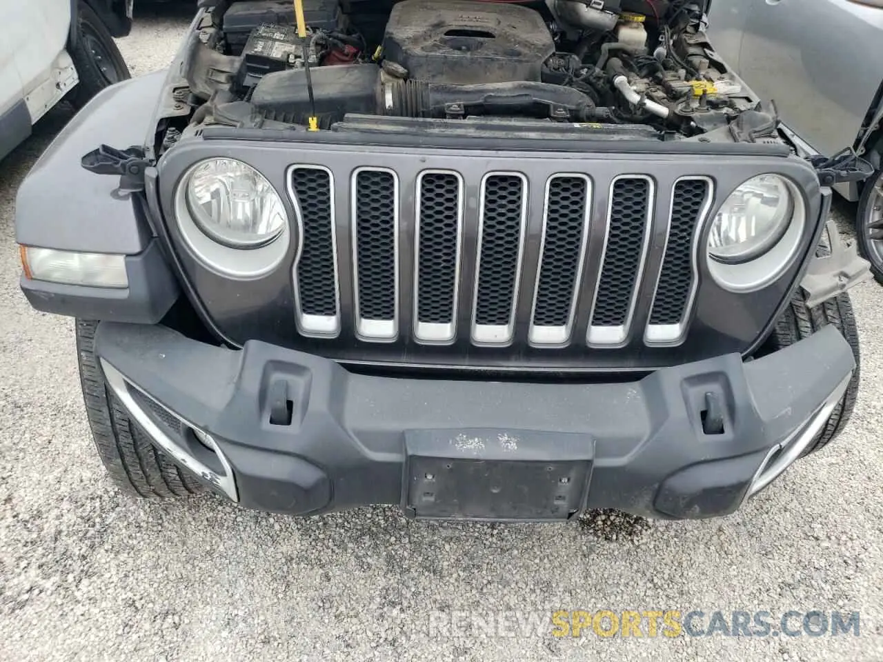 12 Photograph of a damaged car 1C4HJXENXLW148140 JEEP WRANGLER 2020