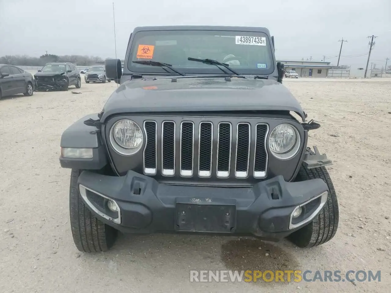5 Photograph of a damaged car 1C4HJXENXLW148140 JEEP WRANGLER 2020