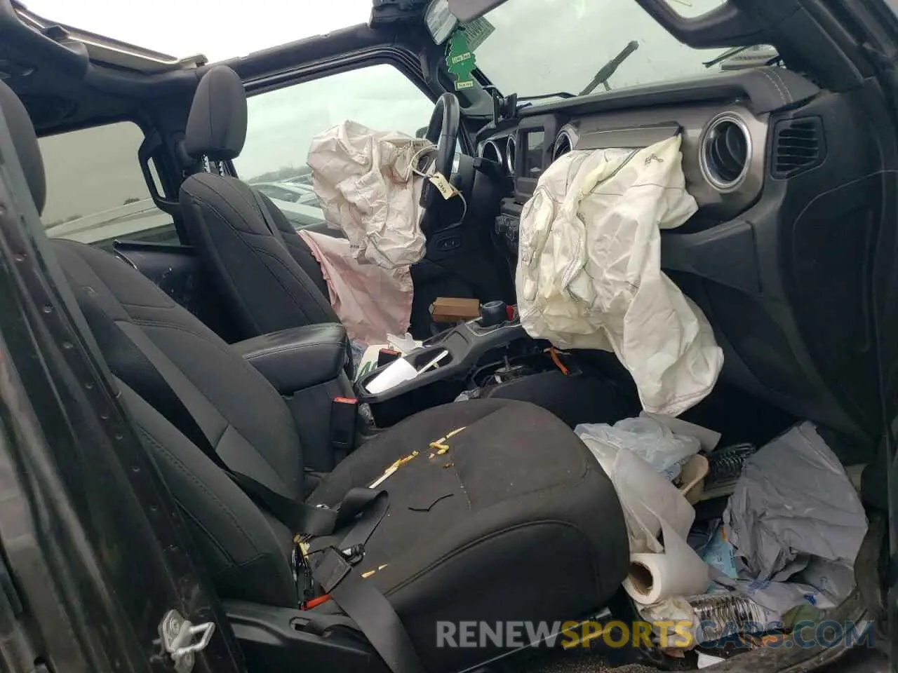 7 Photograph of a damaged car 1C4HJXENXLW148140 JEEP WRANGLER 2020