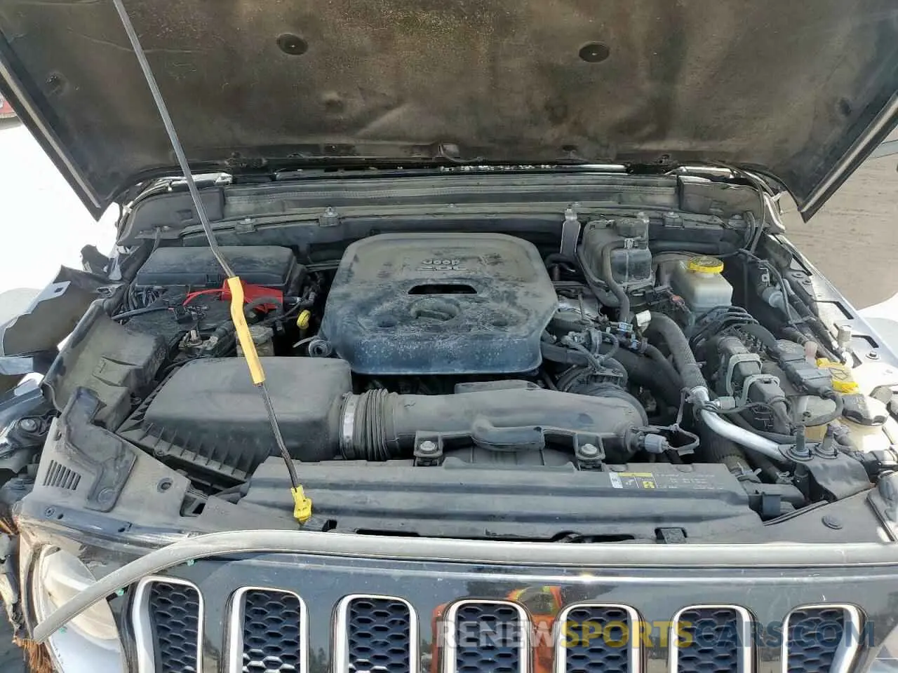 11 Photograph of a damaged car 1C4HJXENXLW157131 JEEP WRANGLER 2020