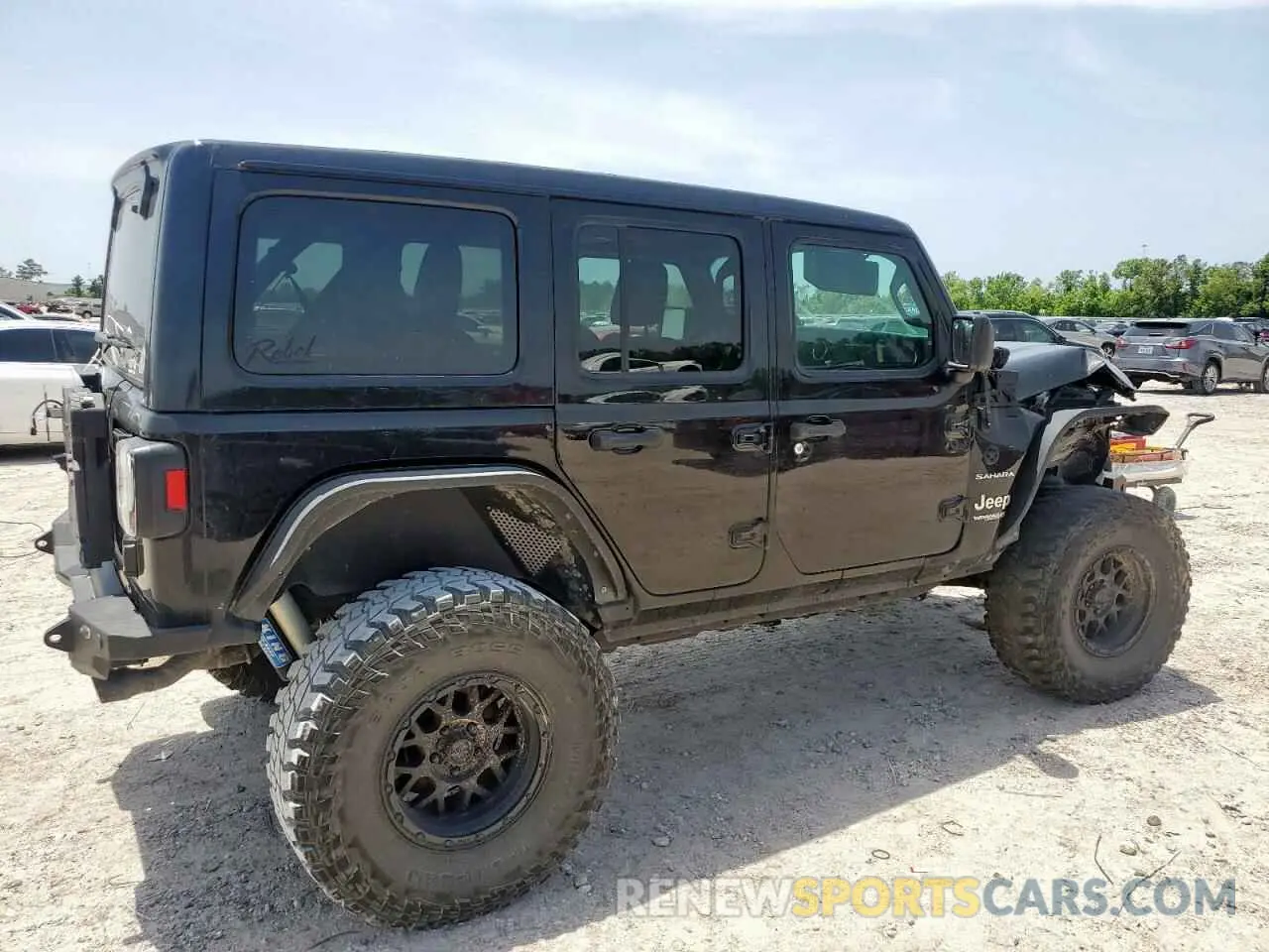 3 Photograph of a damaged car 1C4HJXENXLW157131 JEEP WRANGLER 2020