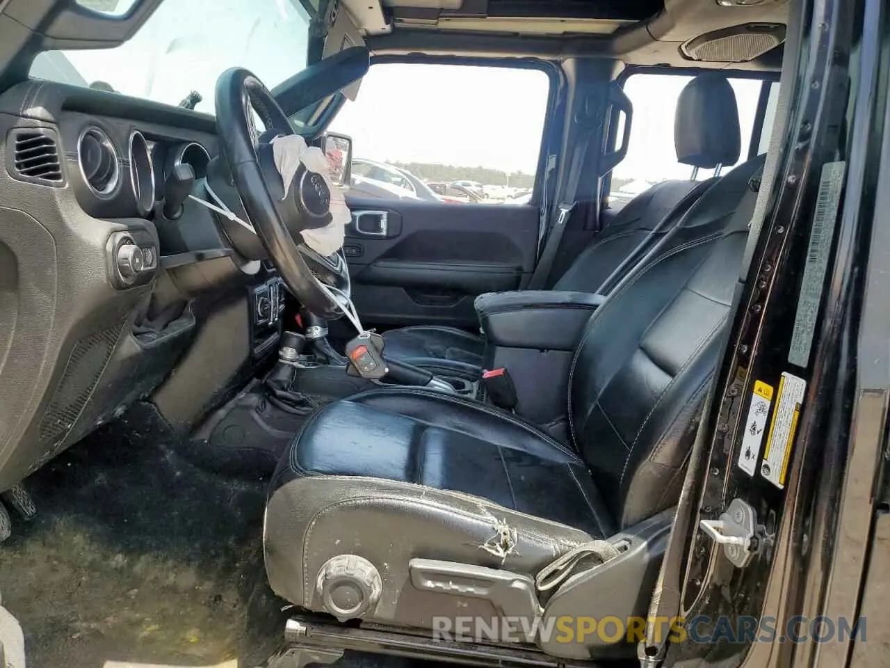 7 Photograph of a damaged car 1C4HJXENXLW157131 JEEP WRANGLER 2020