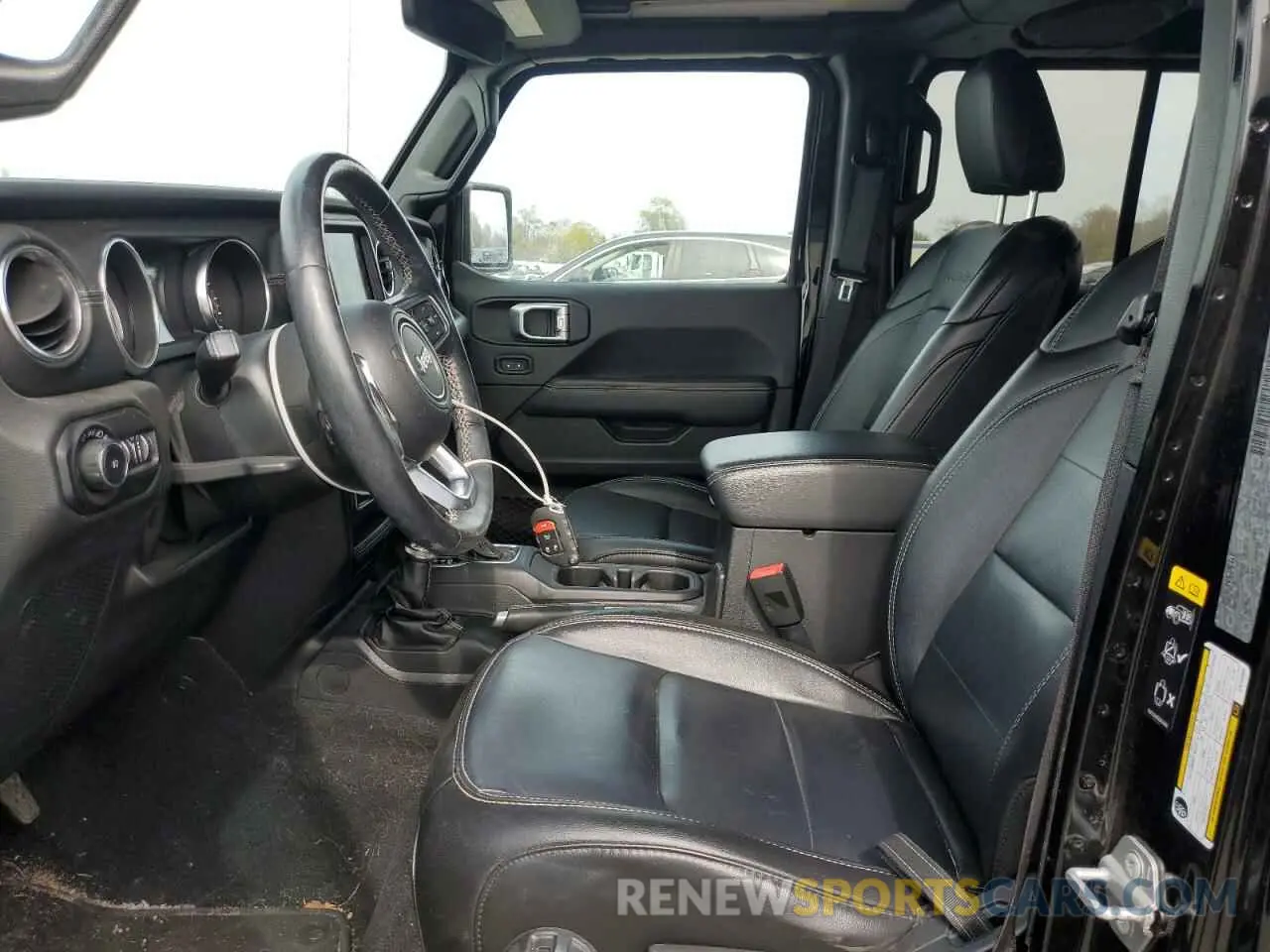 7 Photograph of a damaged car 1C4HJXENXLW180988 JEEP WRANGLER 2020