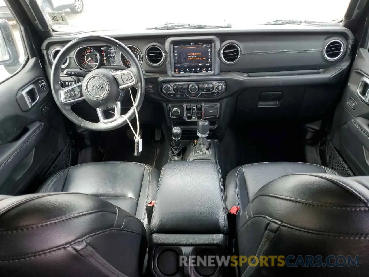 8 Photograph of a damaged car 1C4HJXENXLW180988 JEEP WRANGLER 2020