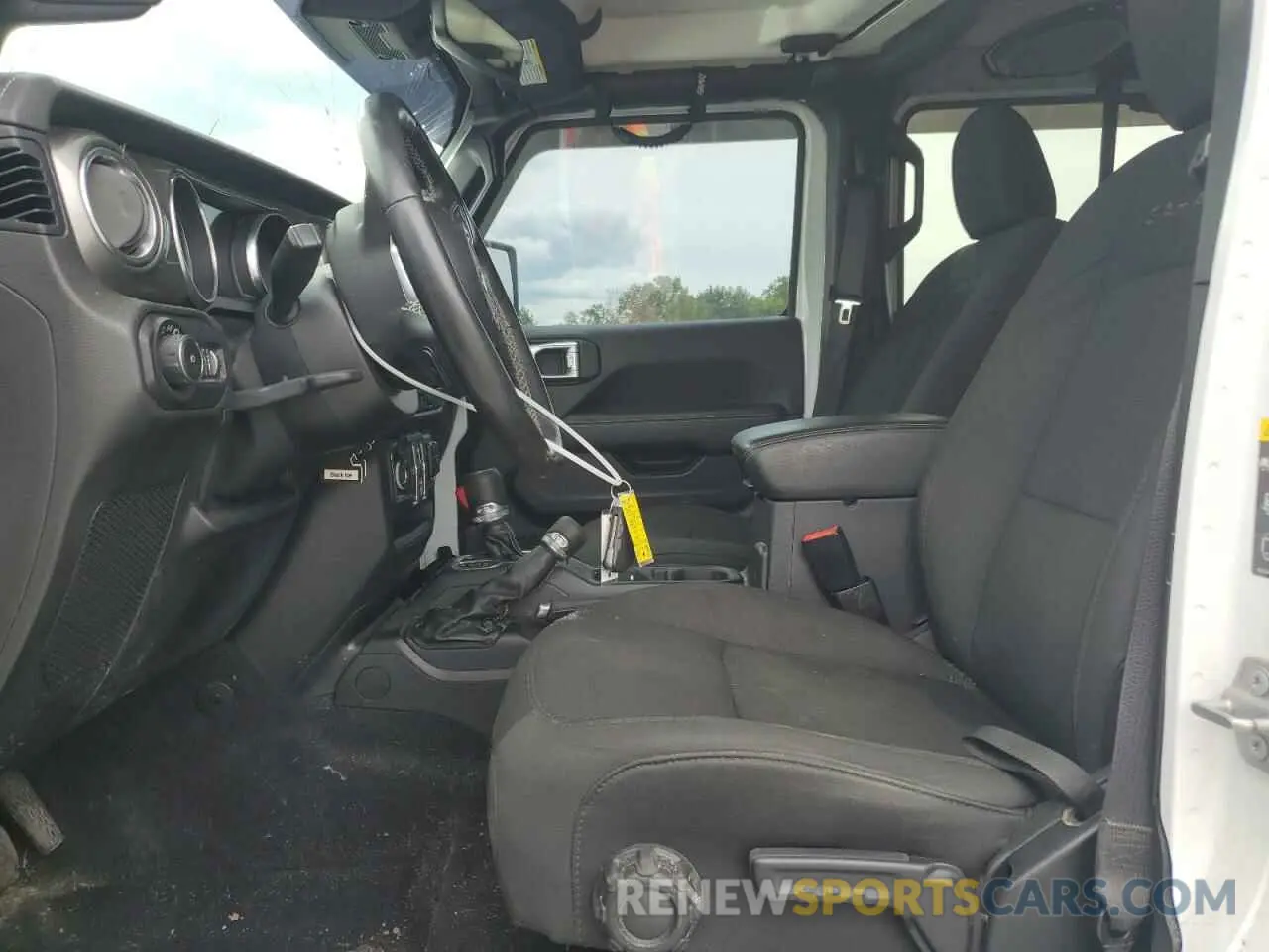 7 Photograph of a damaged car 1C4HJXENXLW224455 JEEP WRANGLER 2020
