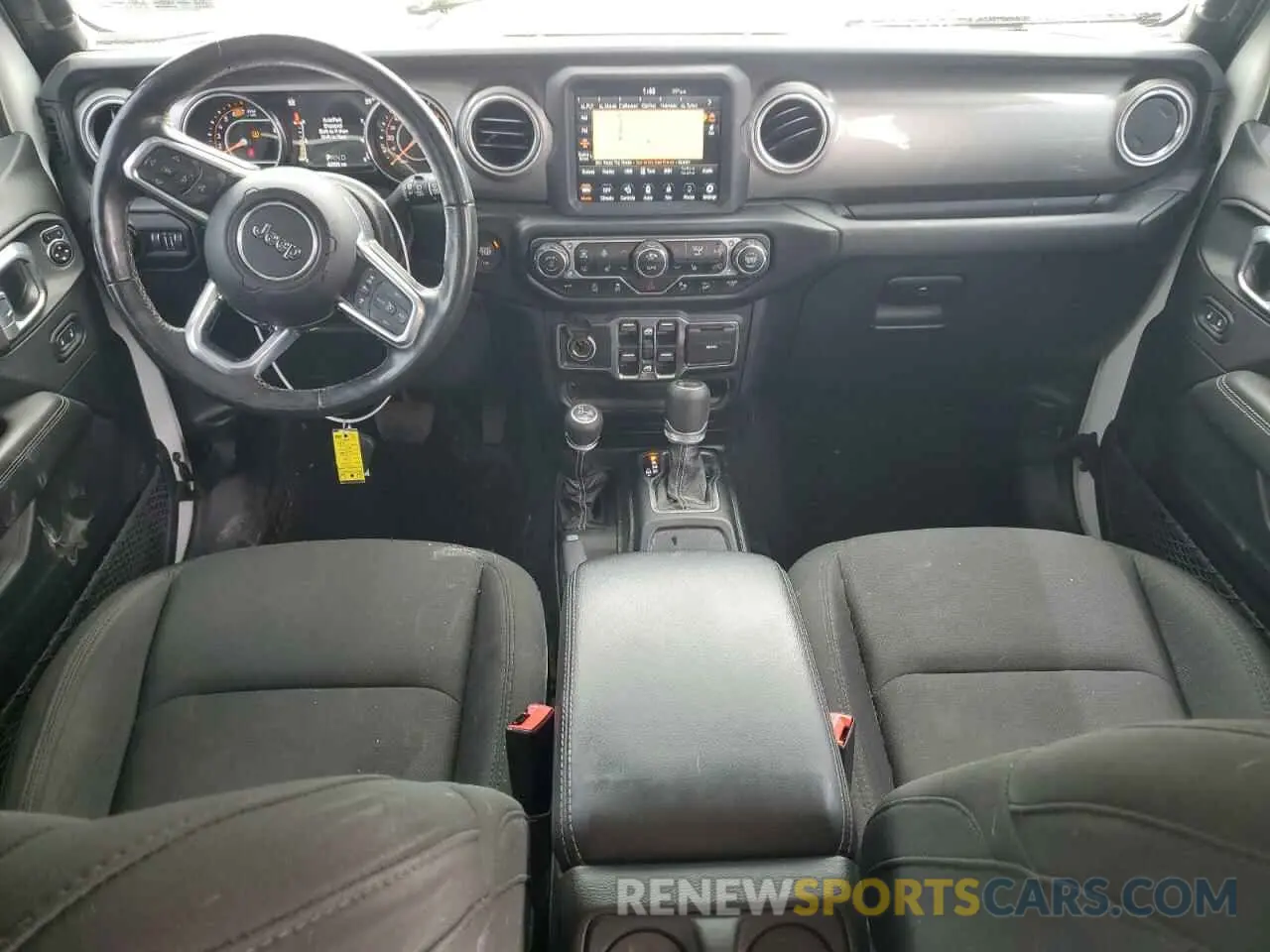 8 Photograph of a damaged car 1C4HJXENXLW224455 JEEP WRANGLER 2020