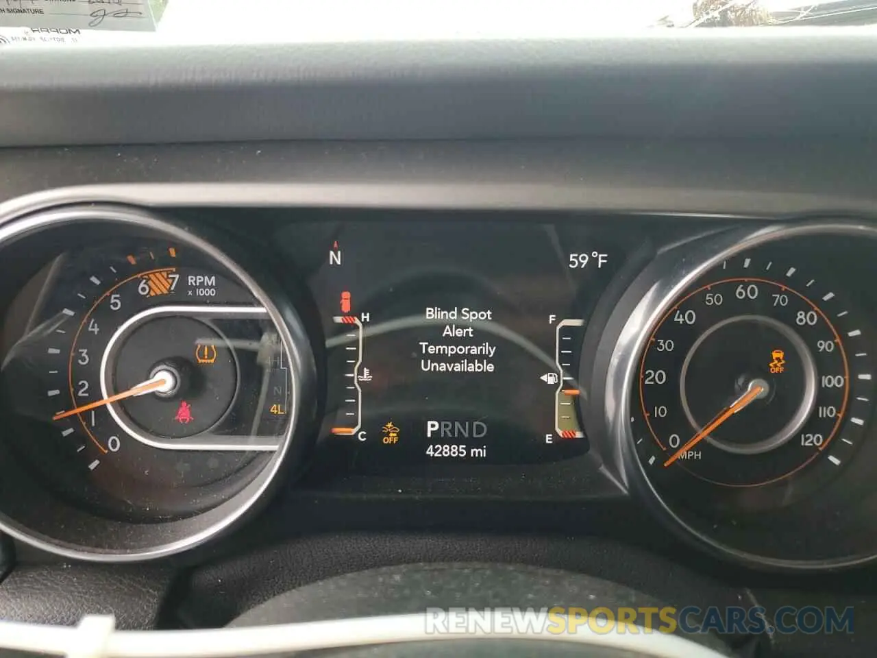 9 Photograph of a damaged car 1C4HJXENXLW224455 JEEP WRANGLER 2020