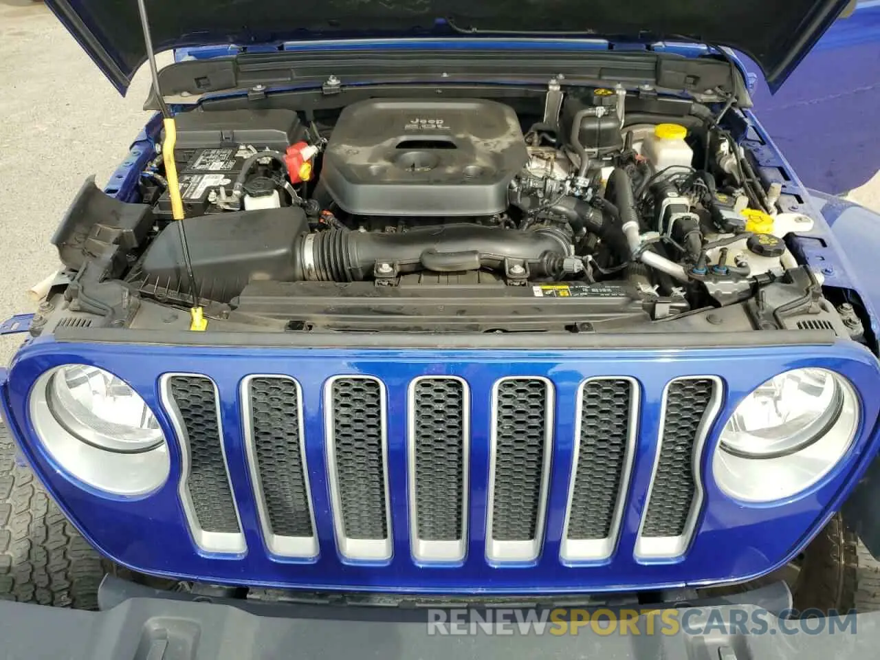 12 Photograph of a damaged car 1C4HJXENXLW232913 JEEP WRANGLER 2020