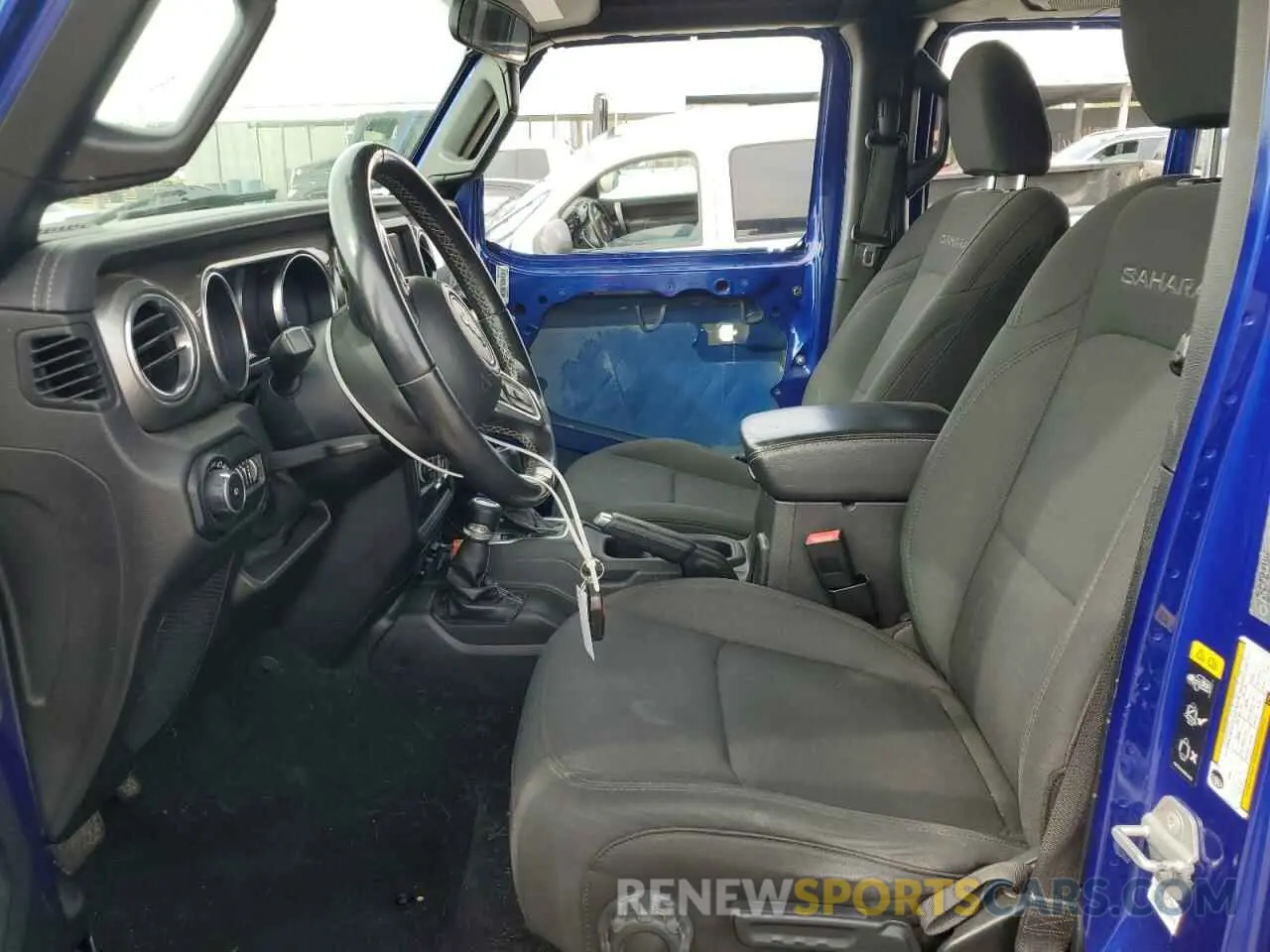 7 Photograph of a damaged car 1C4HJXENXLW232913 JEEP WRANGLER 2020