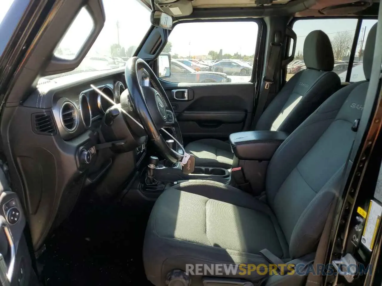 7 Photograph of a damaged car 1C4HJXENXLW235925 JEEP WRANGLER 2020