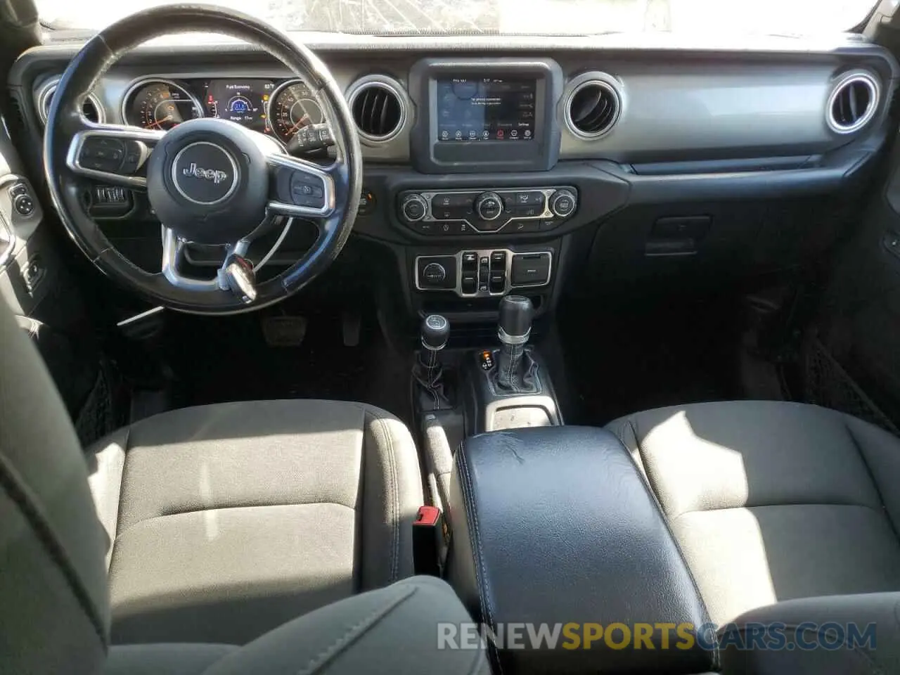 8 Photograph of a damaged car 1C4HJXENXLW235925 JEEP WRANGLER 2020