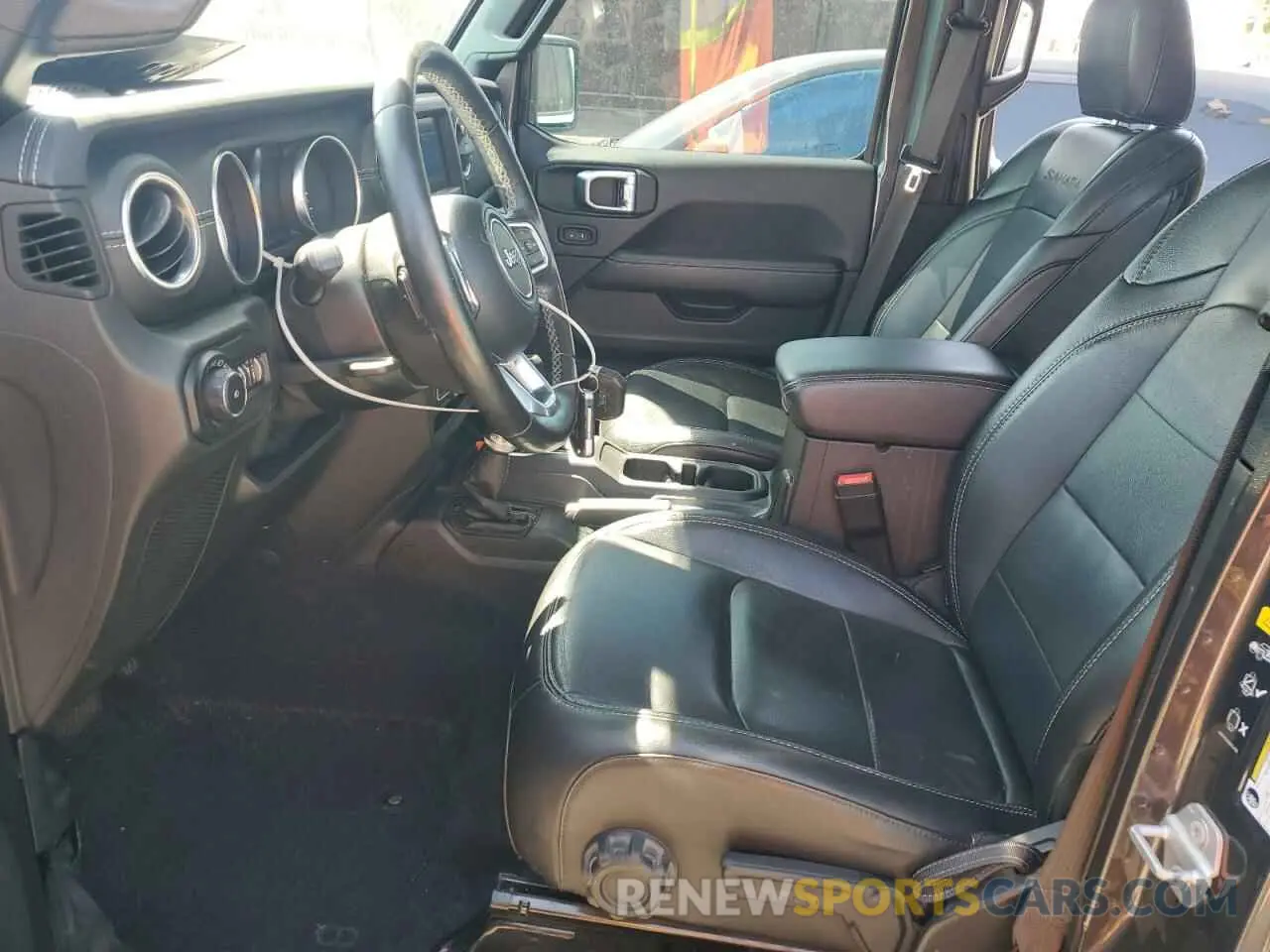 7 Photograph of a damaged car 1C4HJXENXLW278631 JEEP WRANGLER 2020