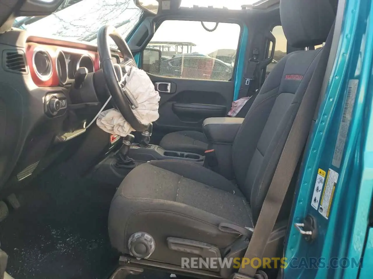 7 Photograph of a damaged car 1C4HJXFG0LW141133 JEEP WRANGLER 2020