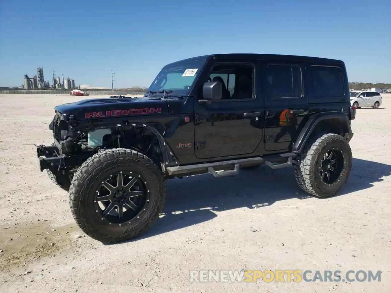 1 Photograph of a damaged car 1C4HJXFG0LW277701 JEEP WRANGLER 2020