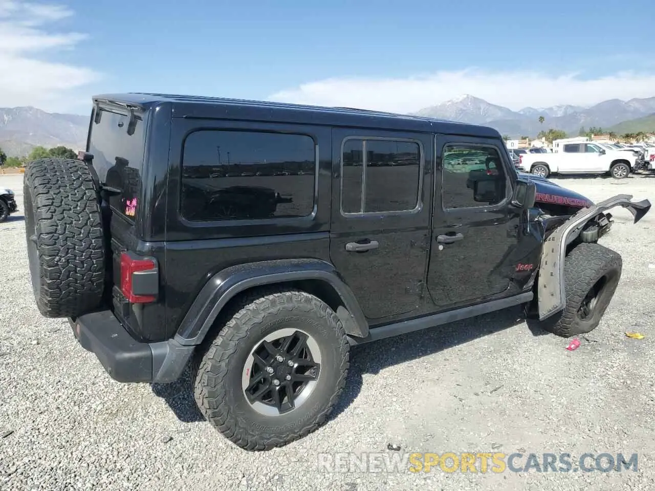 3 Photograph of a damaged car 1C4HJXFG1LW141335 JEEP WRANGLER 2020