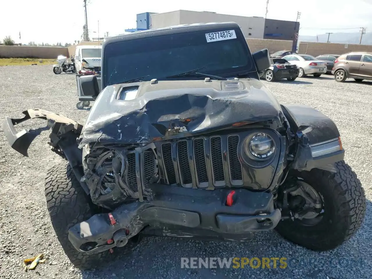 5 Photograph of a damaged car 1C4HJXFG1LW141335 JEEP WRANGLER 2020