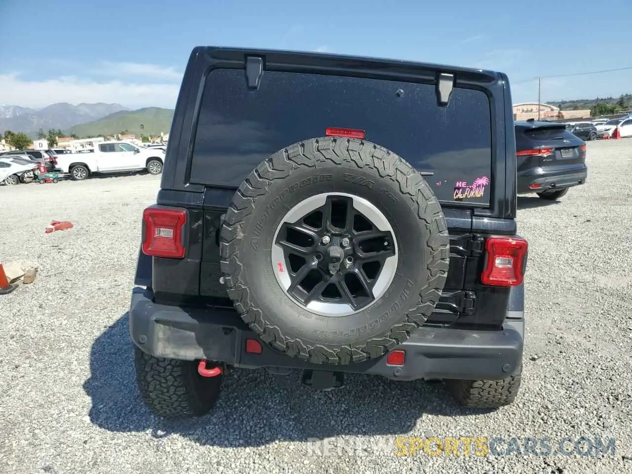 6 Photograph of a damaged car 1C4HJXFG1LW141335 JEEP WRANGLER 2020