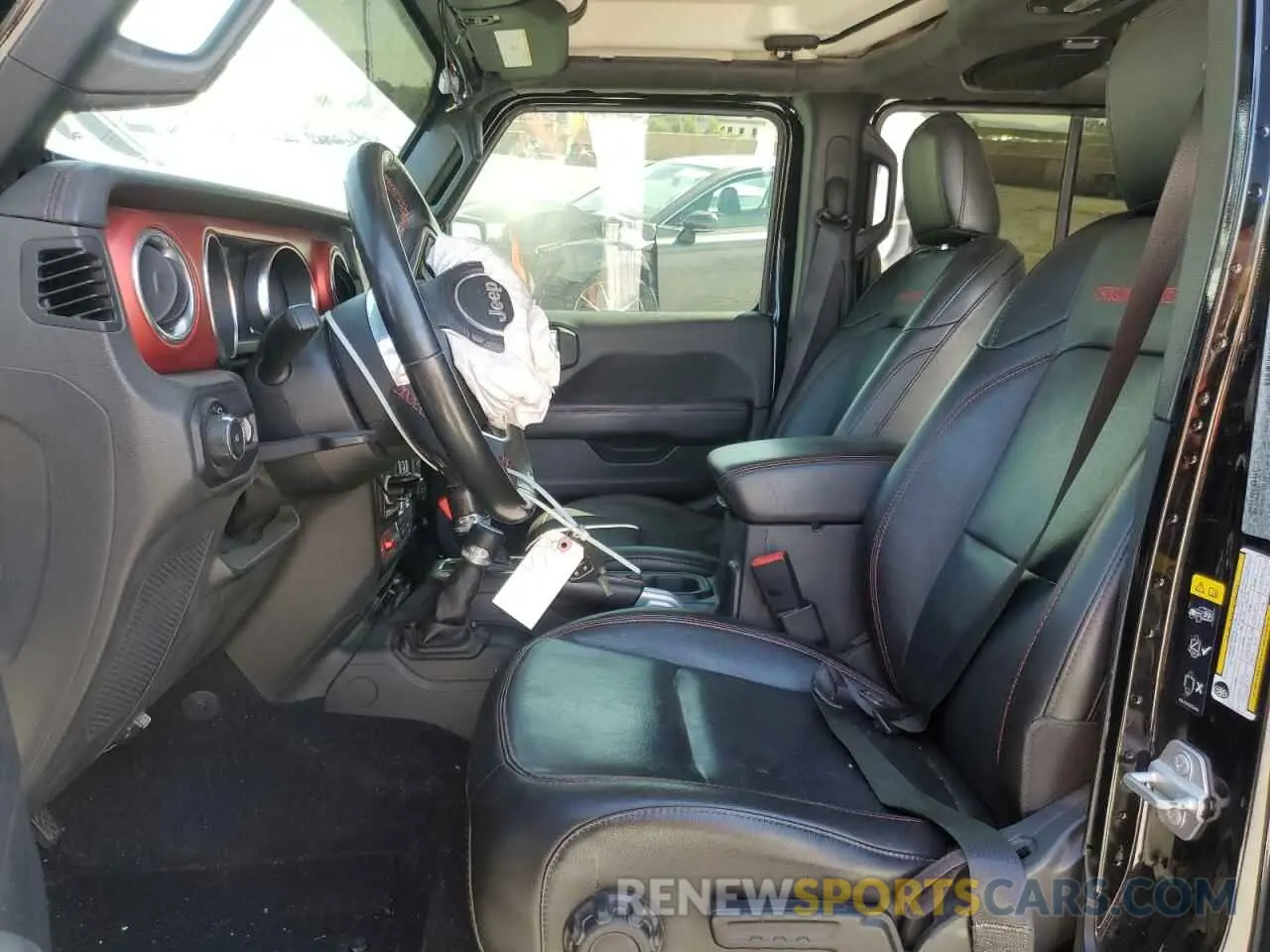 7 Photograph of a damaged car 1C4HJXFG1LW141335 JEEP WRANGLER 2020