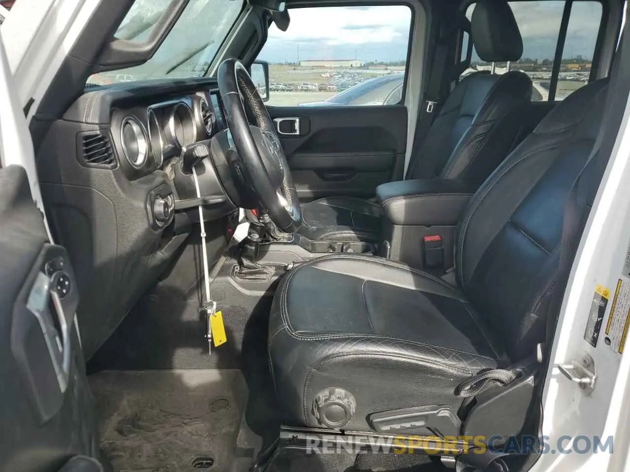 7 Photograph of a damaged car 1C4HJXFG3LW212194 JEEP WRANGLER 2020