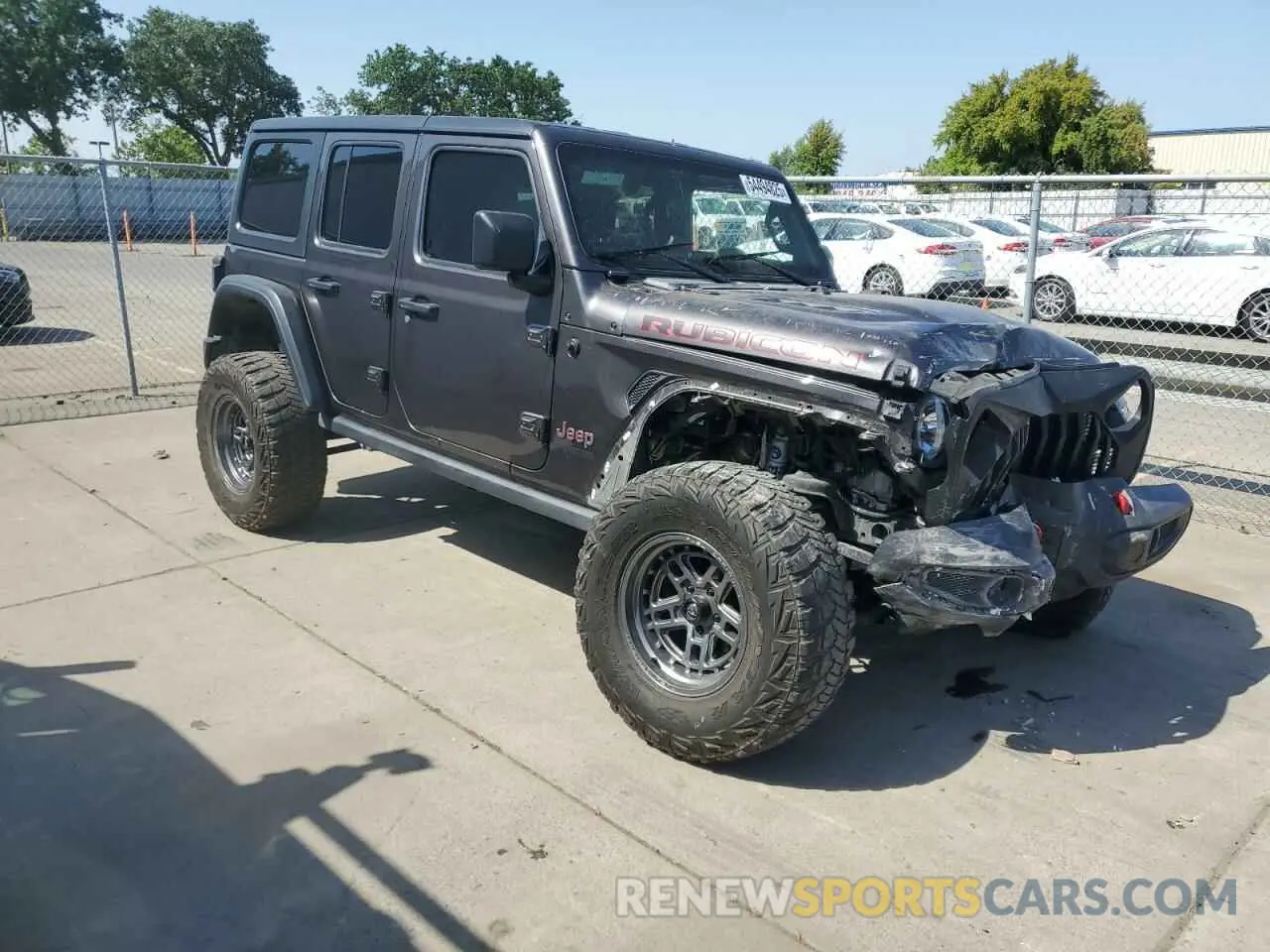 4 Photograph of a damaged car 1C4HJXFG4LW194482 JEEP WRANGLER 2020