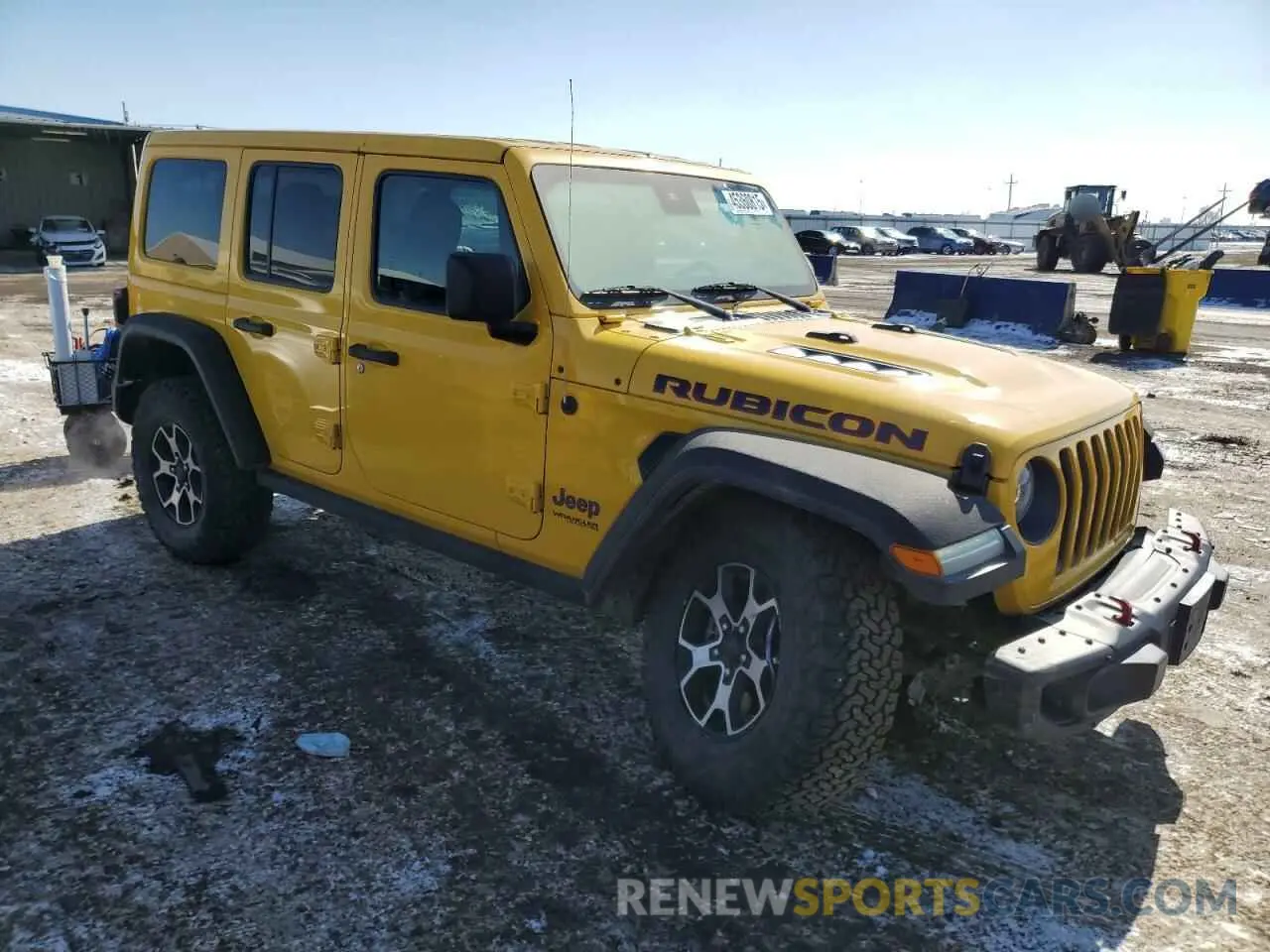 4 Photograph of a damaged car 1C4HJXFG6LW186612 JEEP WRANGLER 2020