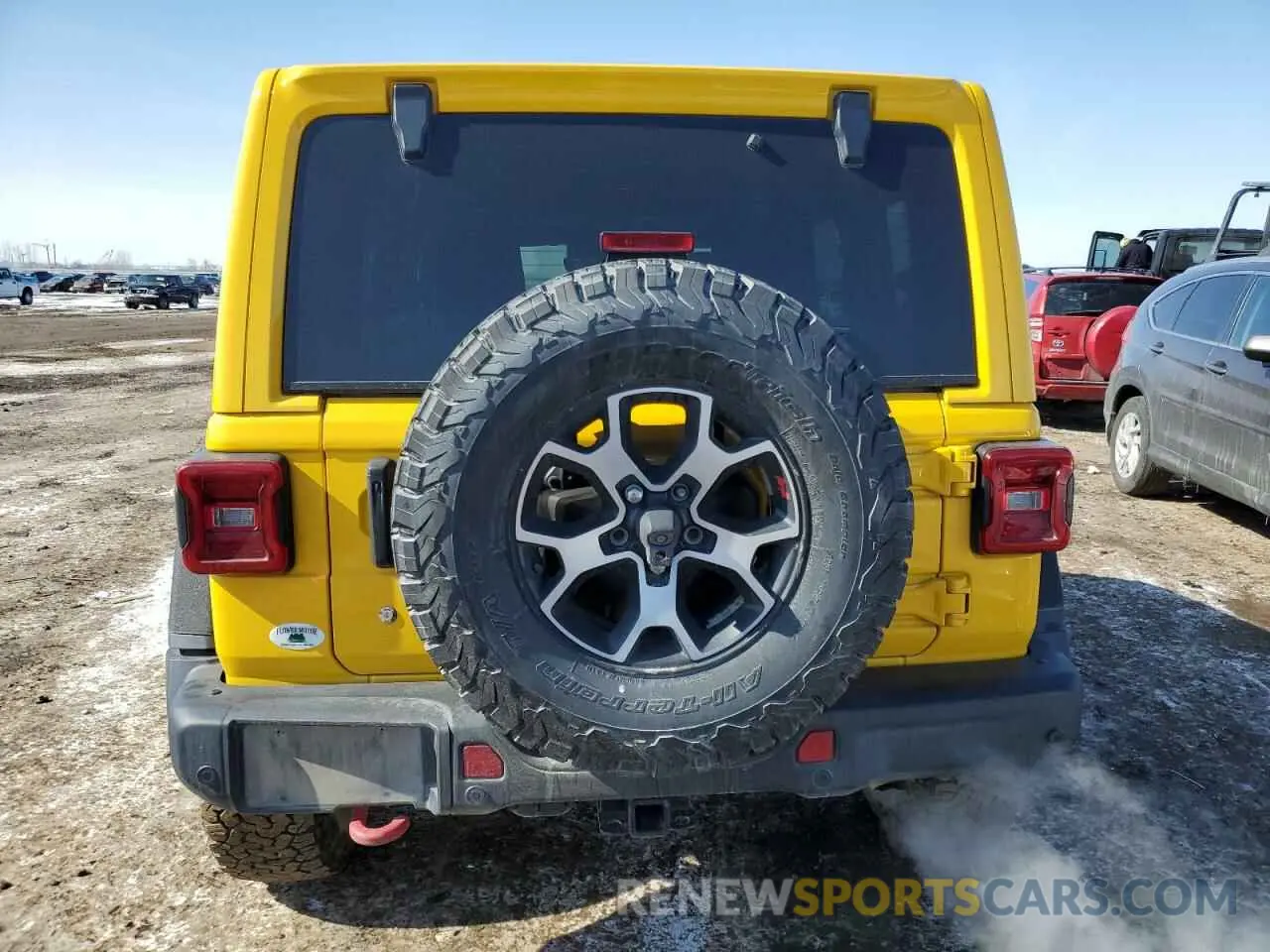 6 Photograph of a damaged car 1C4HJXFG6LW186612 JEEP WRANGLER 2020