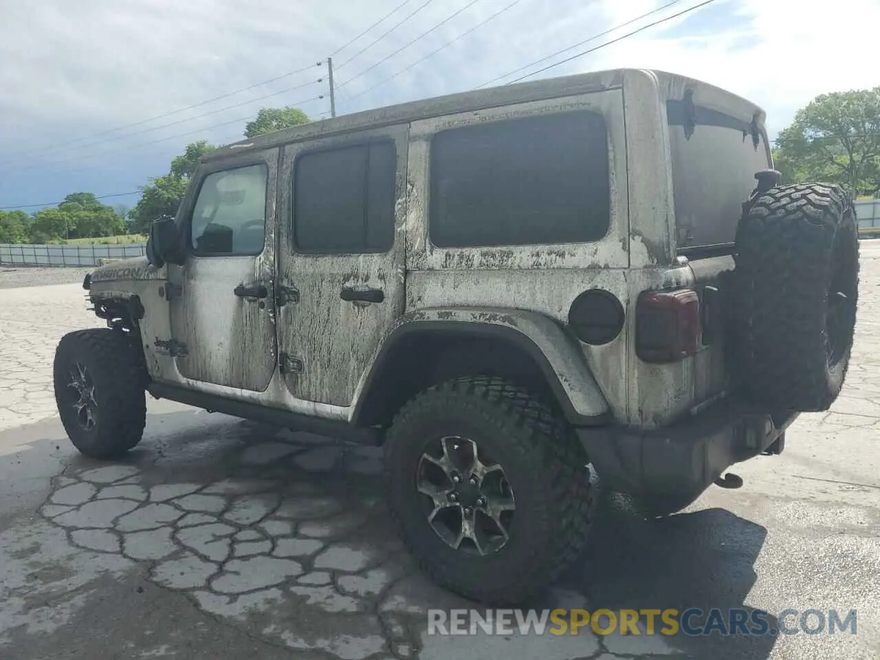 2 Photograph of a damaged car 1C4HJXFG6LW306683 JEEP WRANGLER 2020