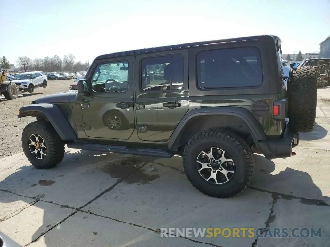 2 Photograph of a damaged car 1C4HJXFG9LW329455 JEEP WRANGLER 2020