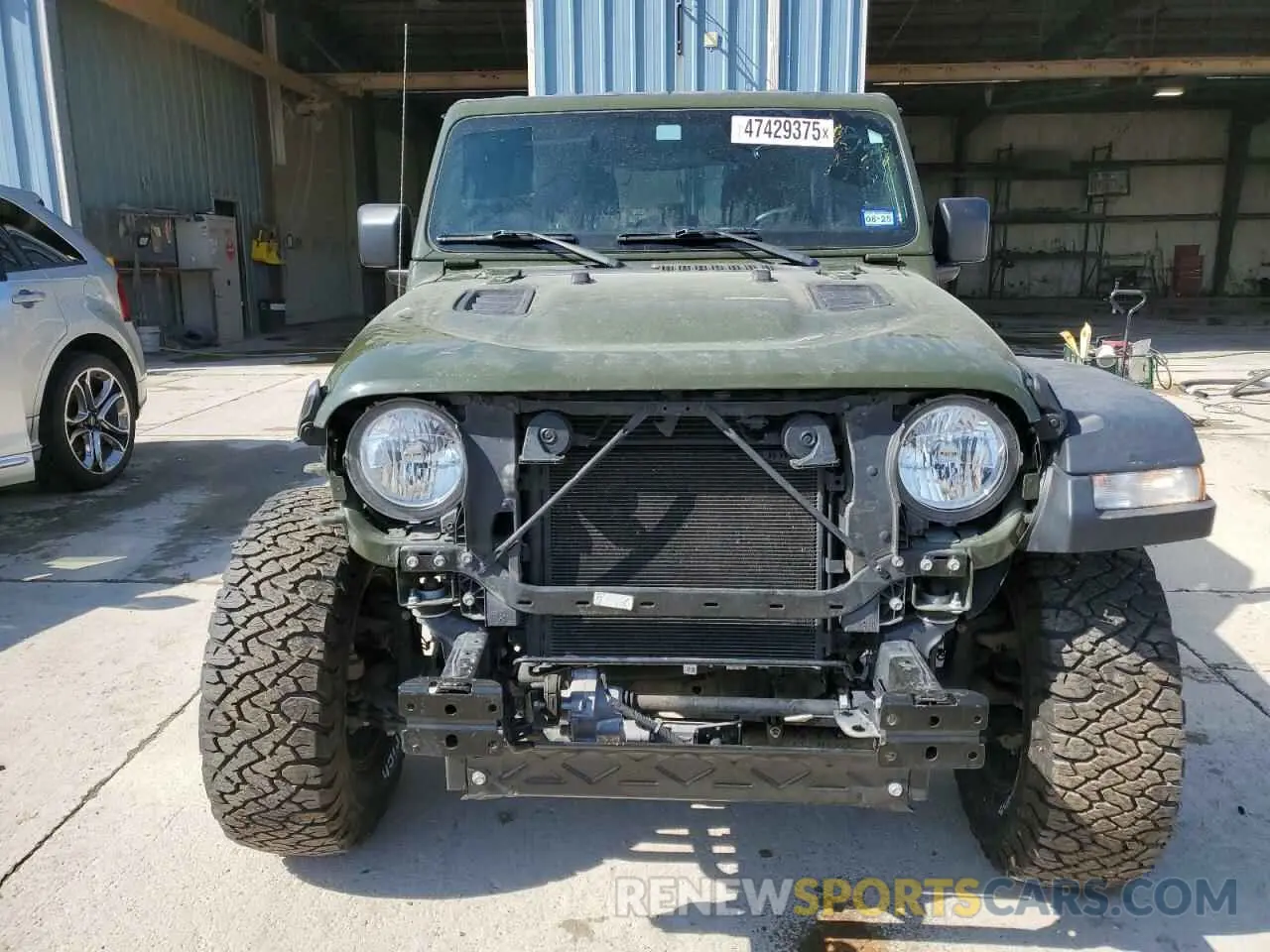 5 Photograph of a damaged car 1C4HJXFG9LW329455 JEEP WRANGLER 2020