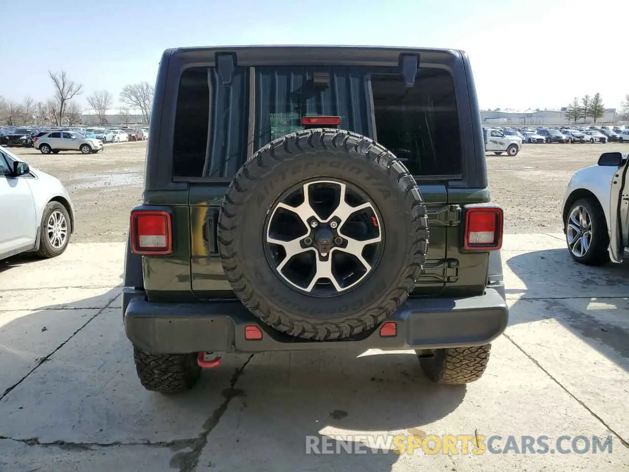 6 Photograph of a damaged car 1C4HJXFG9LW329455 JEEP WRANGLER 2020