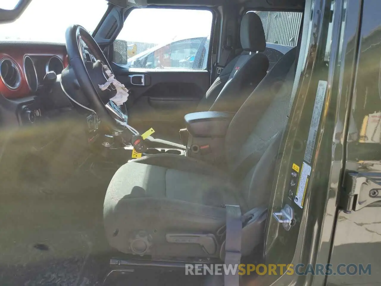 7 Photograph of a damaged car 1C4HJXFG9LW329455 JEEP WRANGLER 2020