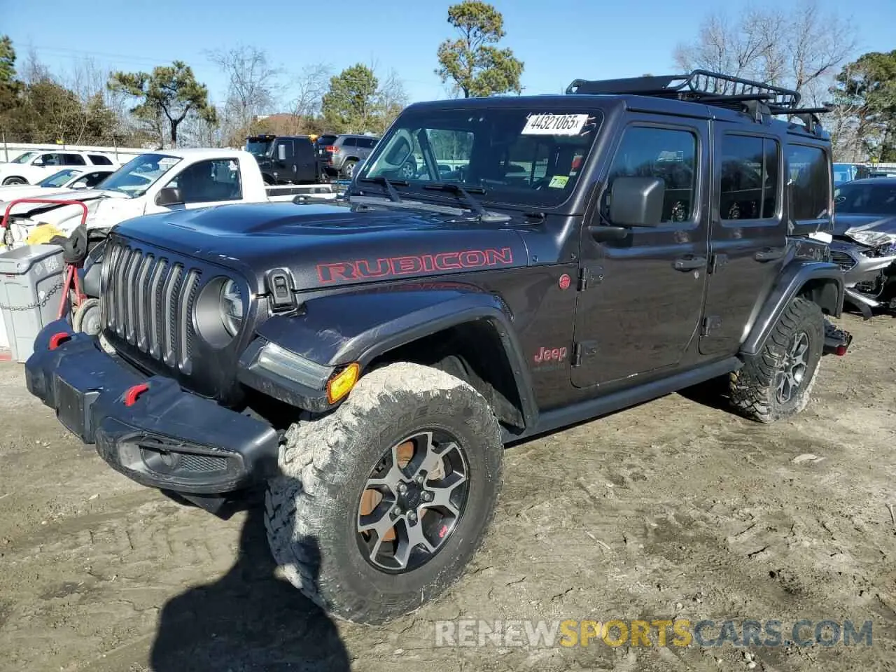1 Photograph of a damaged car 1C4HJXFGXLW191750 JEEP WRANGLER 2020