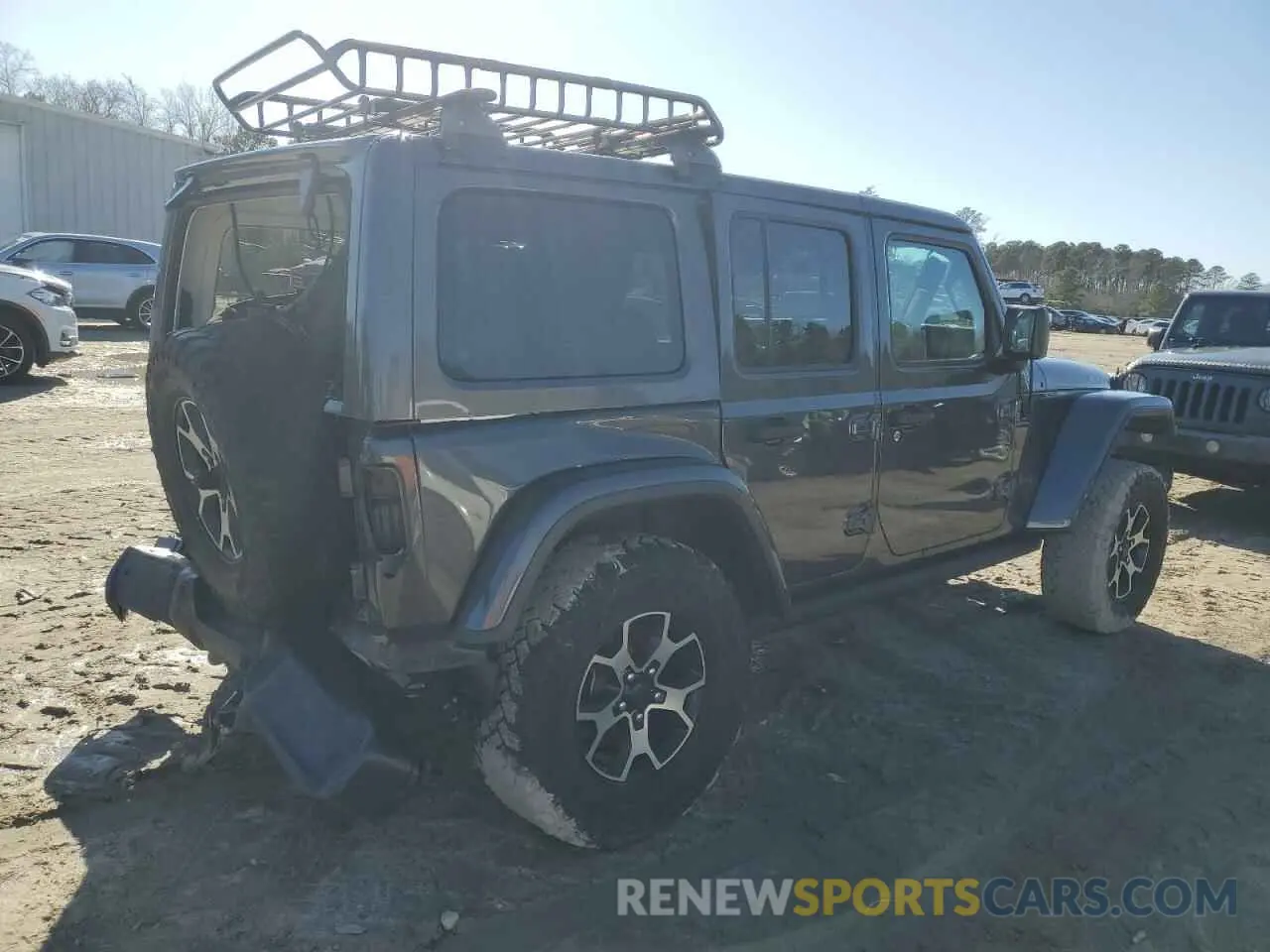 3 Photograph of a damaged car 1C4HJXFGXLW191750 JEEP WRANGLER 2020