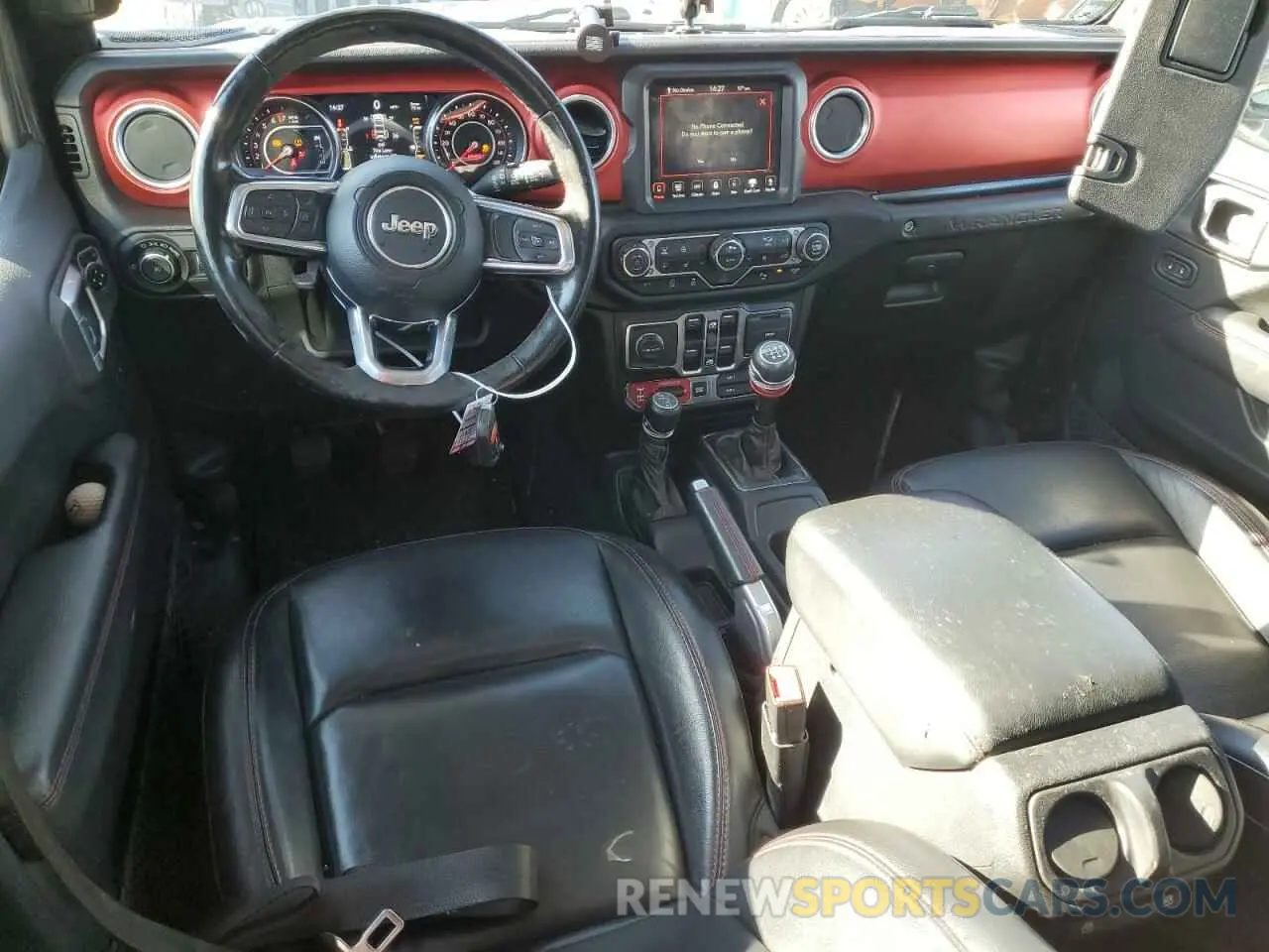 8 Photograph of a damaged car 1C4HJXFGXLW191750 JEEP WRANGLER 2020