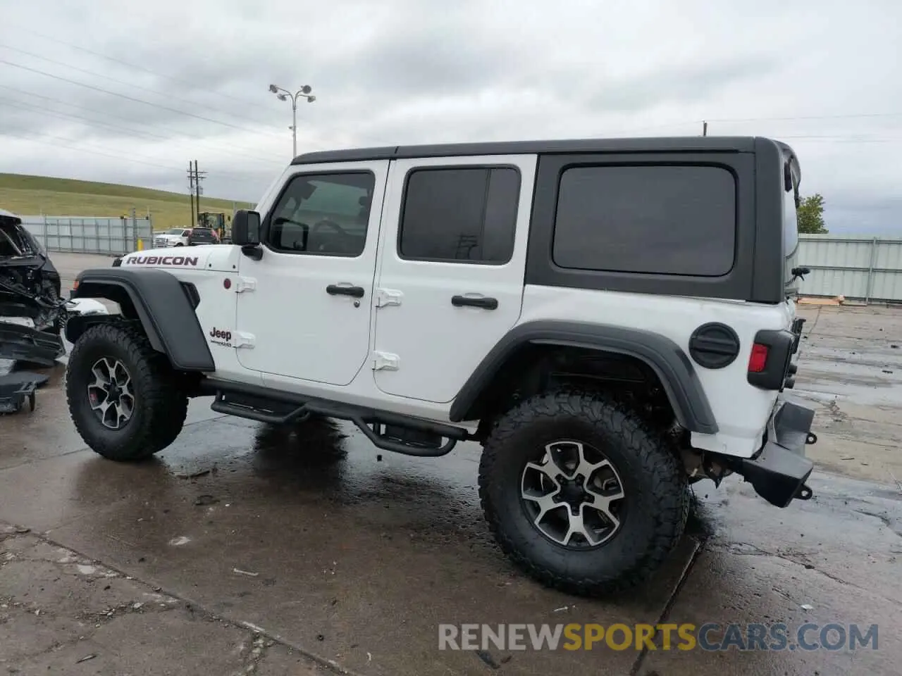 2 Photograph of a damaged car 1C4HJXFN1LW335751 JEEP WRANGLER 2020
