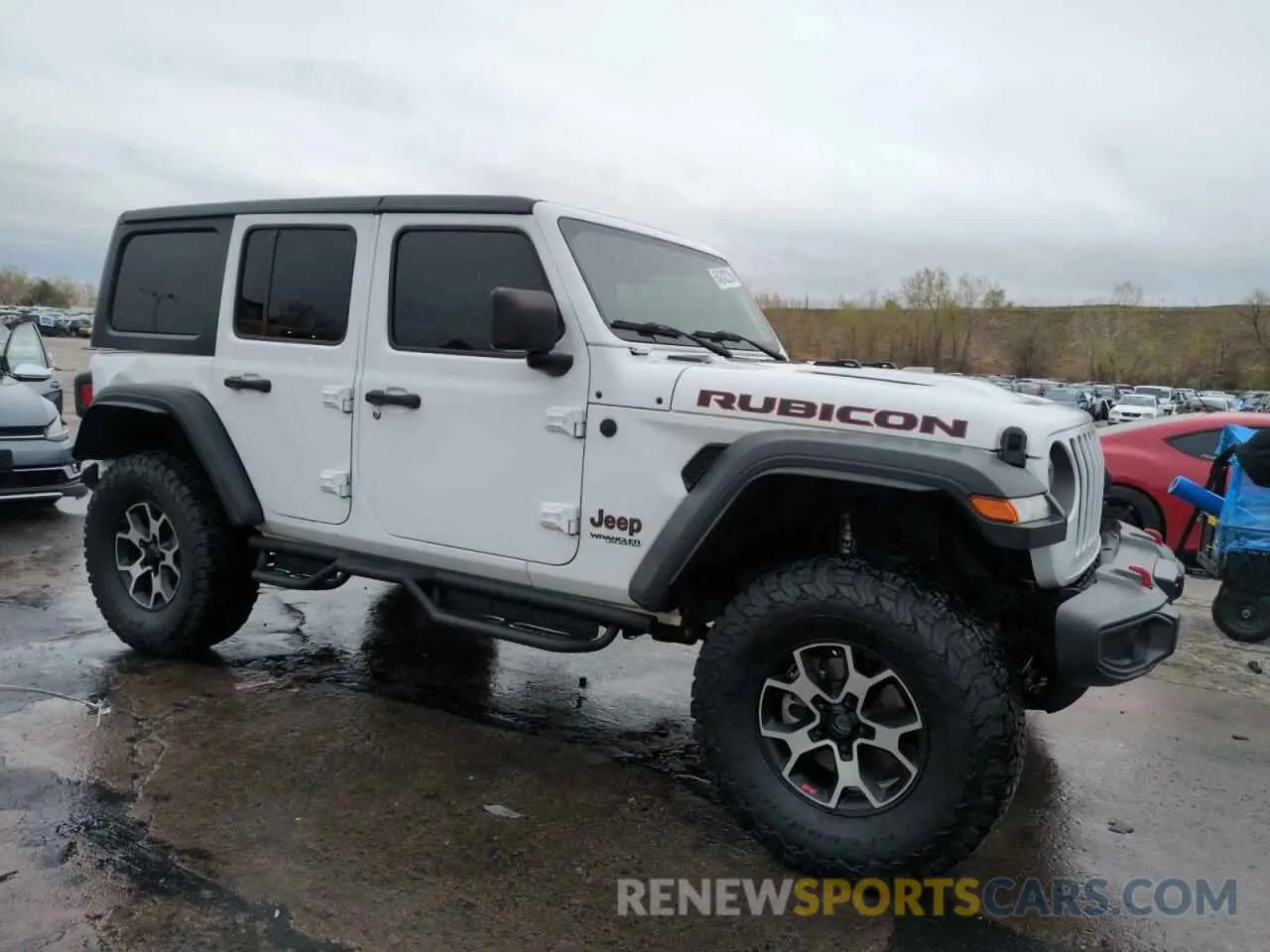 4 Photograph of a damaged car 1C4HJXFN1LW335751 JEEP WRANGLER 2020