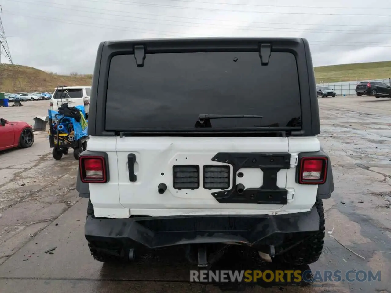 6 Photograph of a damaged car 1C4HJXFN1LW335751 JEEP WRANGLER 2020