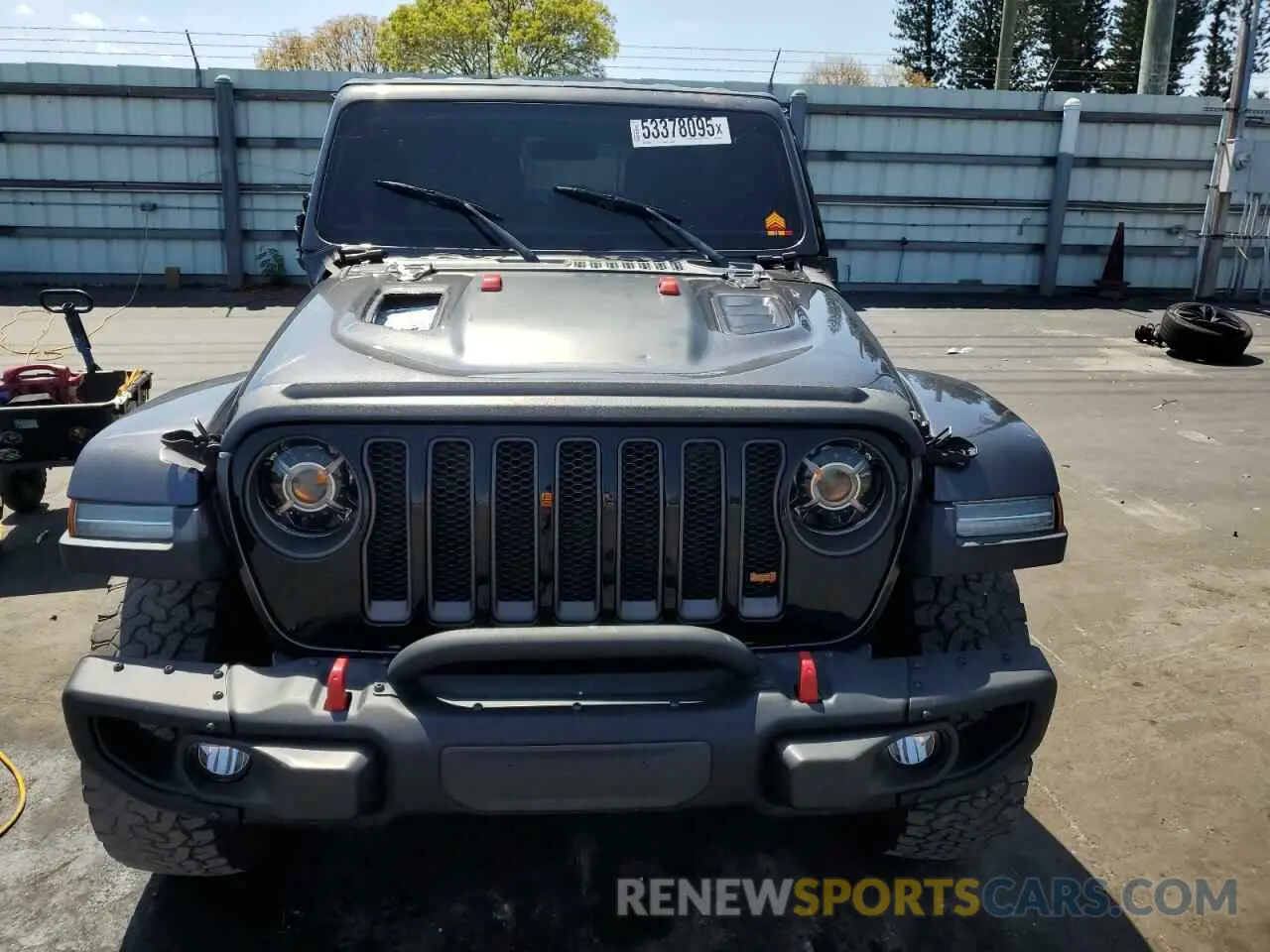 5 Photograph of a damaged car 1C4HJXFN6LW253546 JEEP WRANGLER 2020