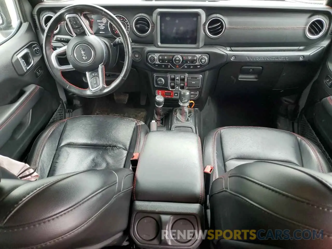 8 Photograph of a damaged car 1C4HJXFN6LW312966 JEEP WRANGLER 2020