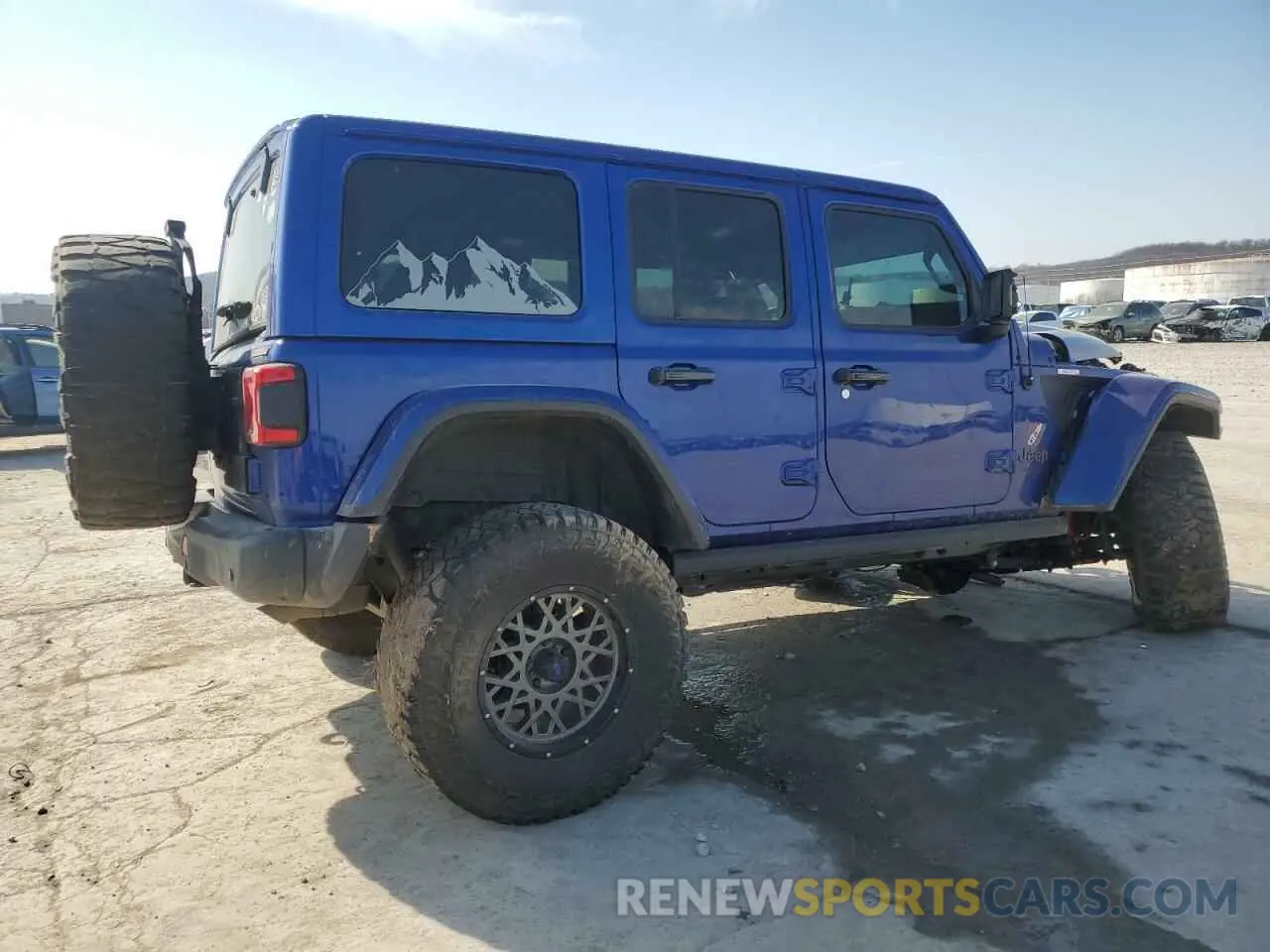 3 Photograph of a damaged car 1C4JJXFM7LW309163 JEEP WRANGLER 2020