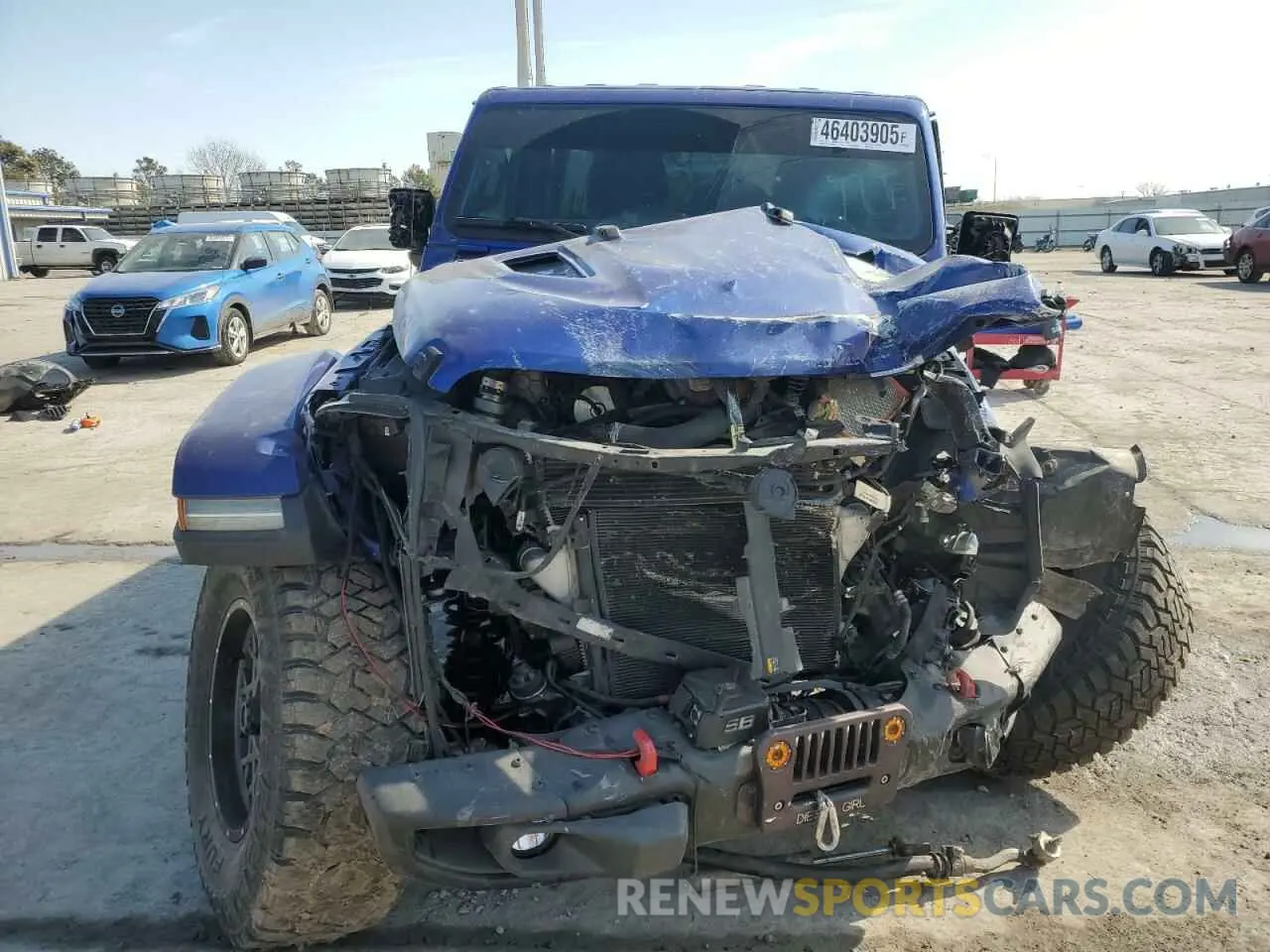 5 Photograph of a damaged car 1C4JJXFM7LW309163 JEEP WRANGLER 2020