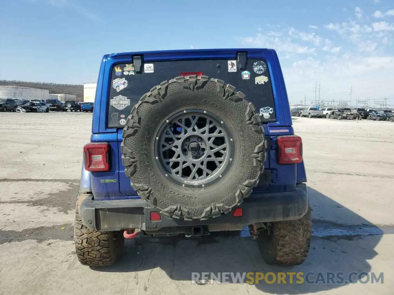 6 Photograph of a damaged car 1C4JJXFM7LW309163 JEEP WRANGLER 2020
