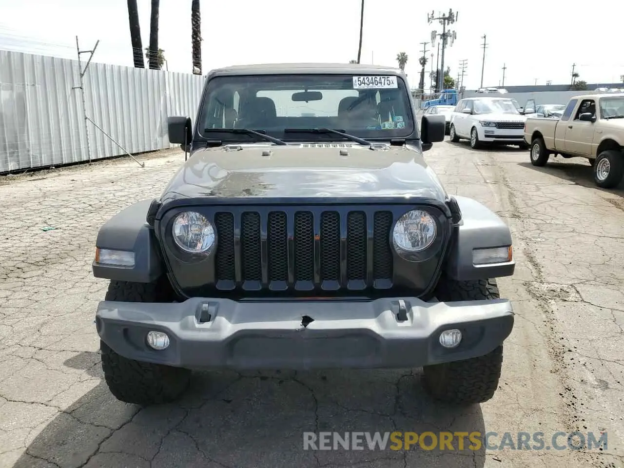 5 Photograph of a damaged car 1C4GJXAG1MW637028 JEEP WRANGLER 2021