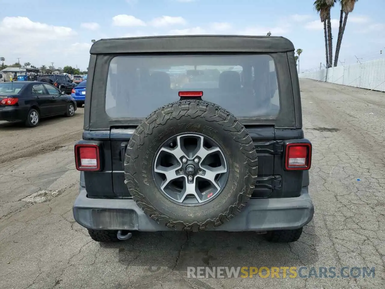 6 Photograph of a damaged car 1C4GJXAG1MW637028 JEEP WRANGLER 2021