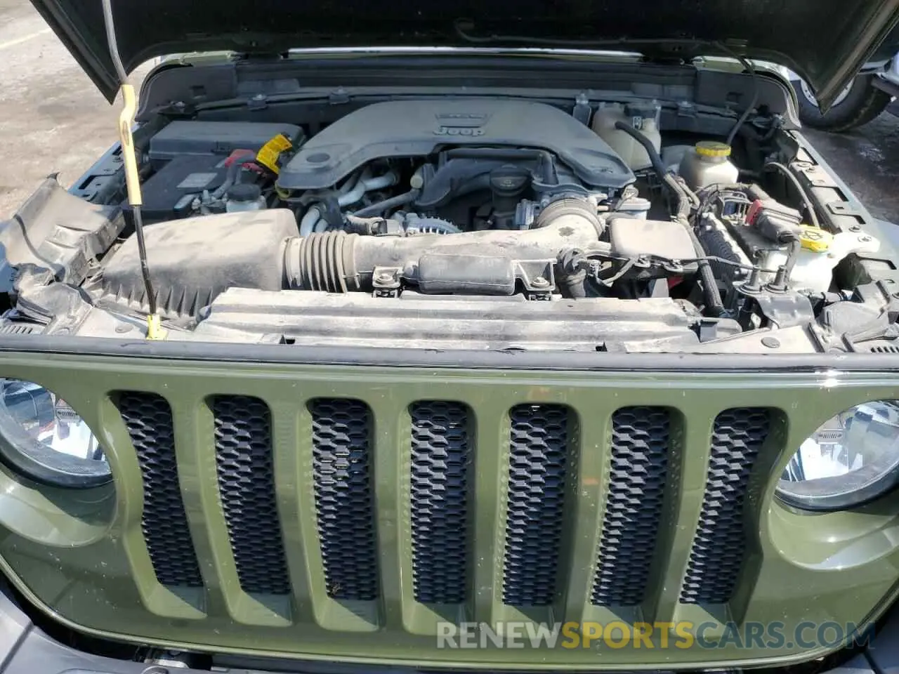 12 Photograph of a damaged car 1C4GJXAG9MW557699 JEEP WRANGLER 2021