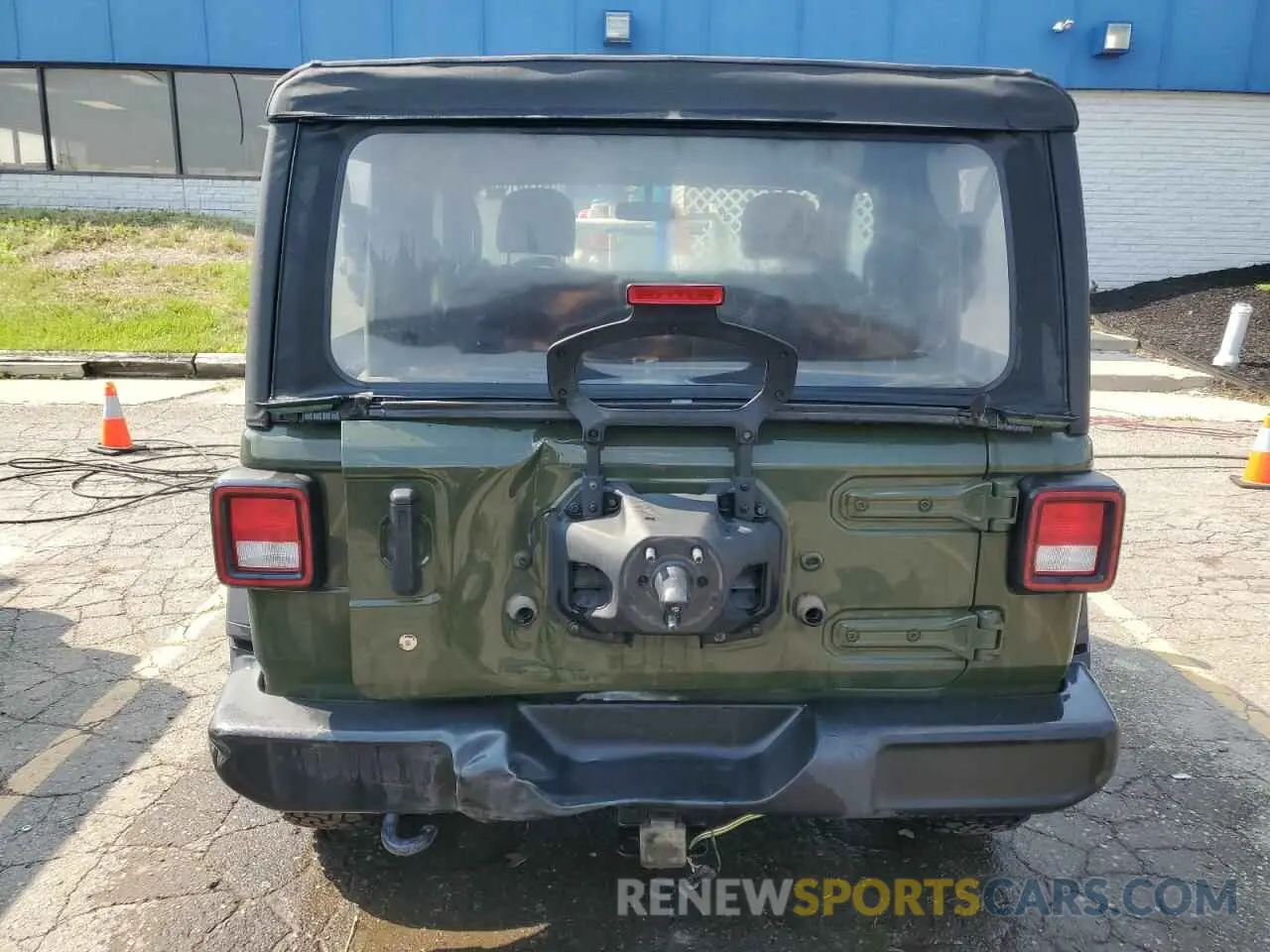 6 Photograph of a damaged car 1C4GJXAG9MW557699 JEEP WRANGLER 2021