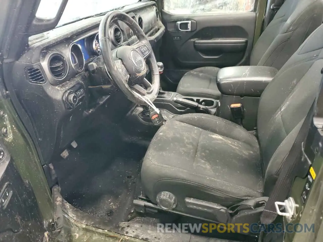 7 Photograph of a damaged car 1C4GJXAG9MW766912 JEEP WRANGLER 2021