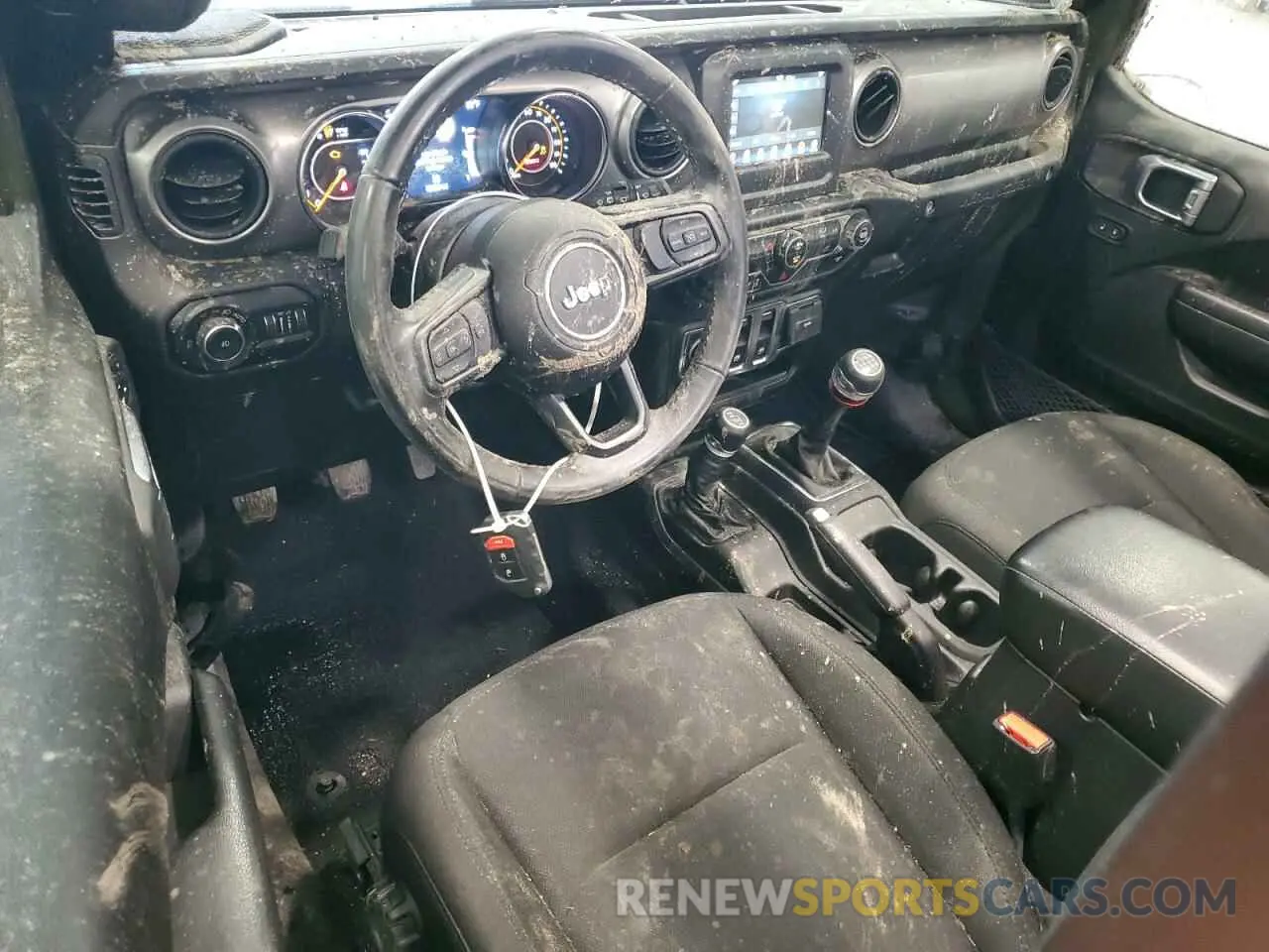 8 Photograph of a damaged car 1C4GJXAG9MW766912 JEEP WRANGLER 2021