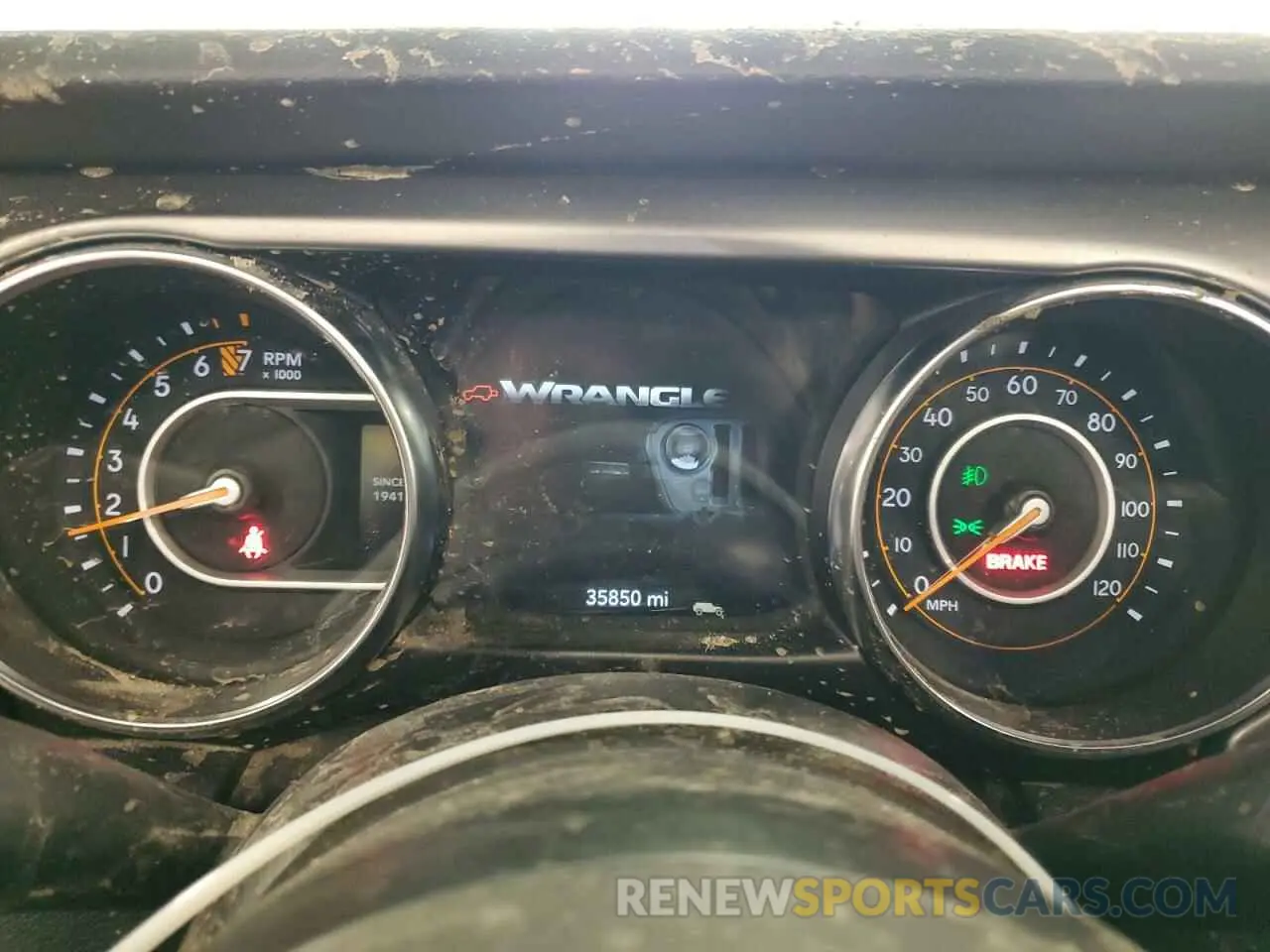 9 Photograph of a damaged car 1C4GJXAG9MW766912 JEEP WRANGLER 2021